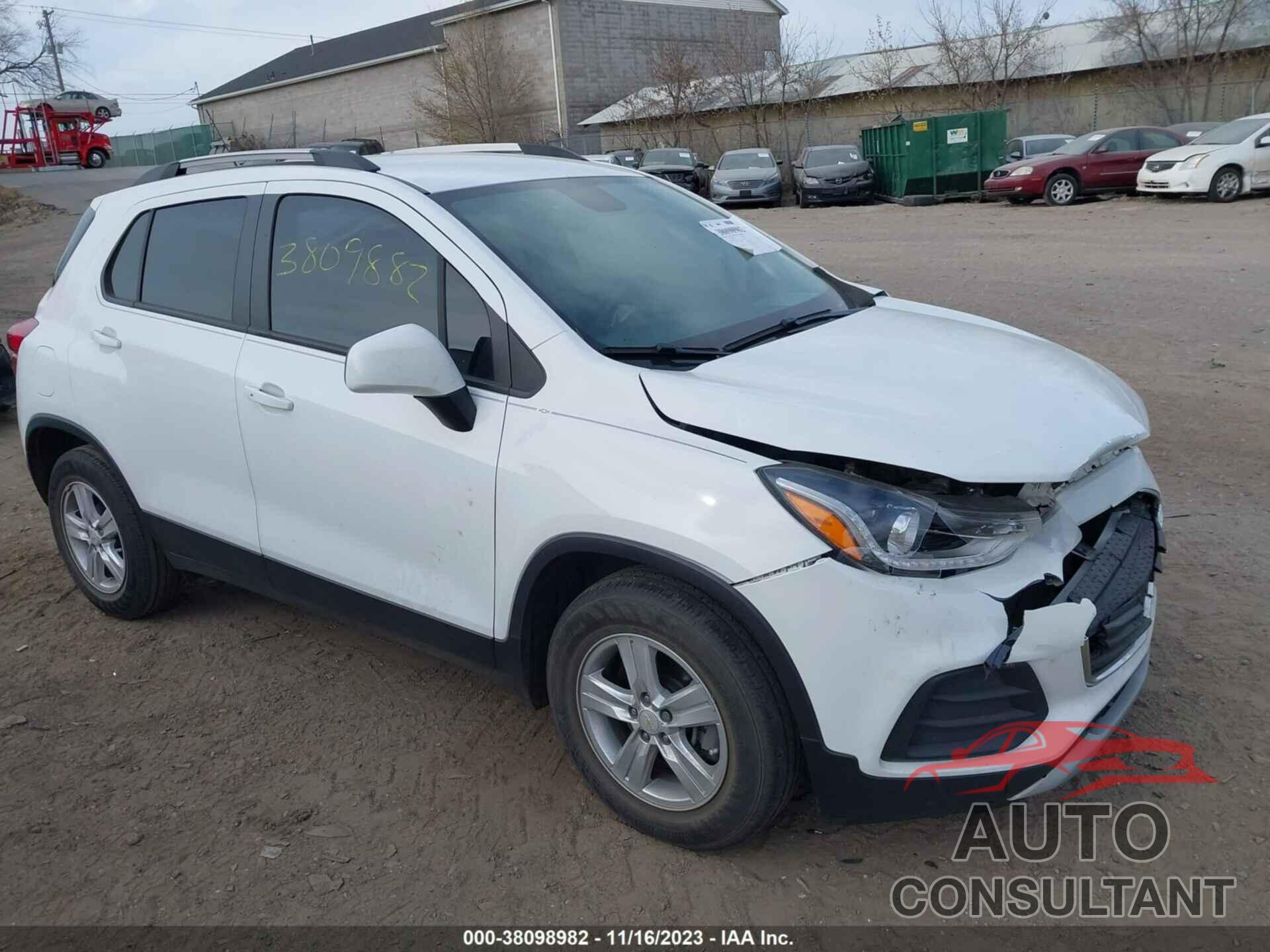 CHEVROLET TRAX 2021 - KL7CJLSB7MB311152