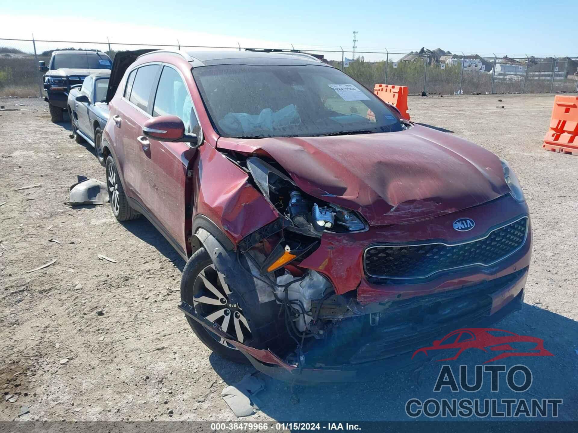 KIA SPORTAGE 2017 - KNDPN3AC4H7290269