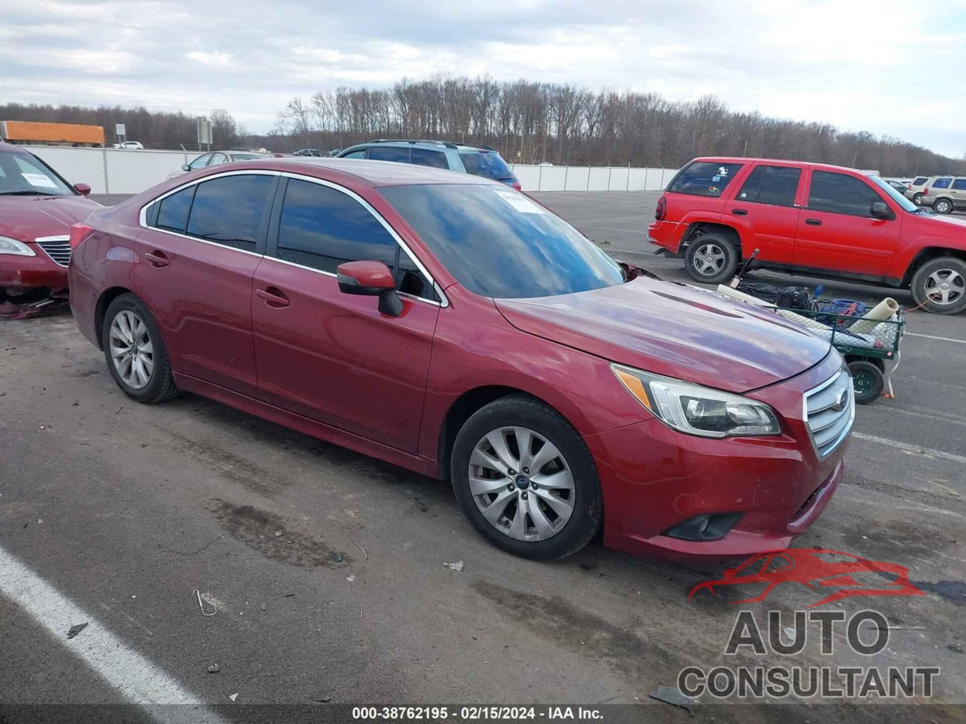 SUBARU LEGACY 2016 - 4S3BNAF69G3032319