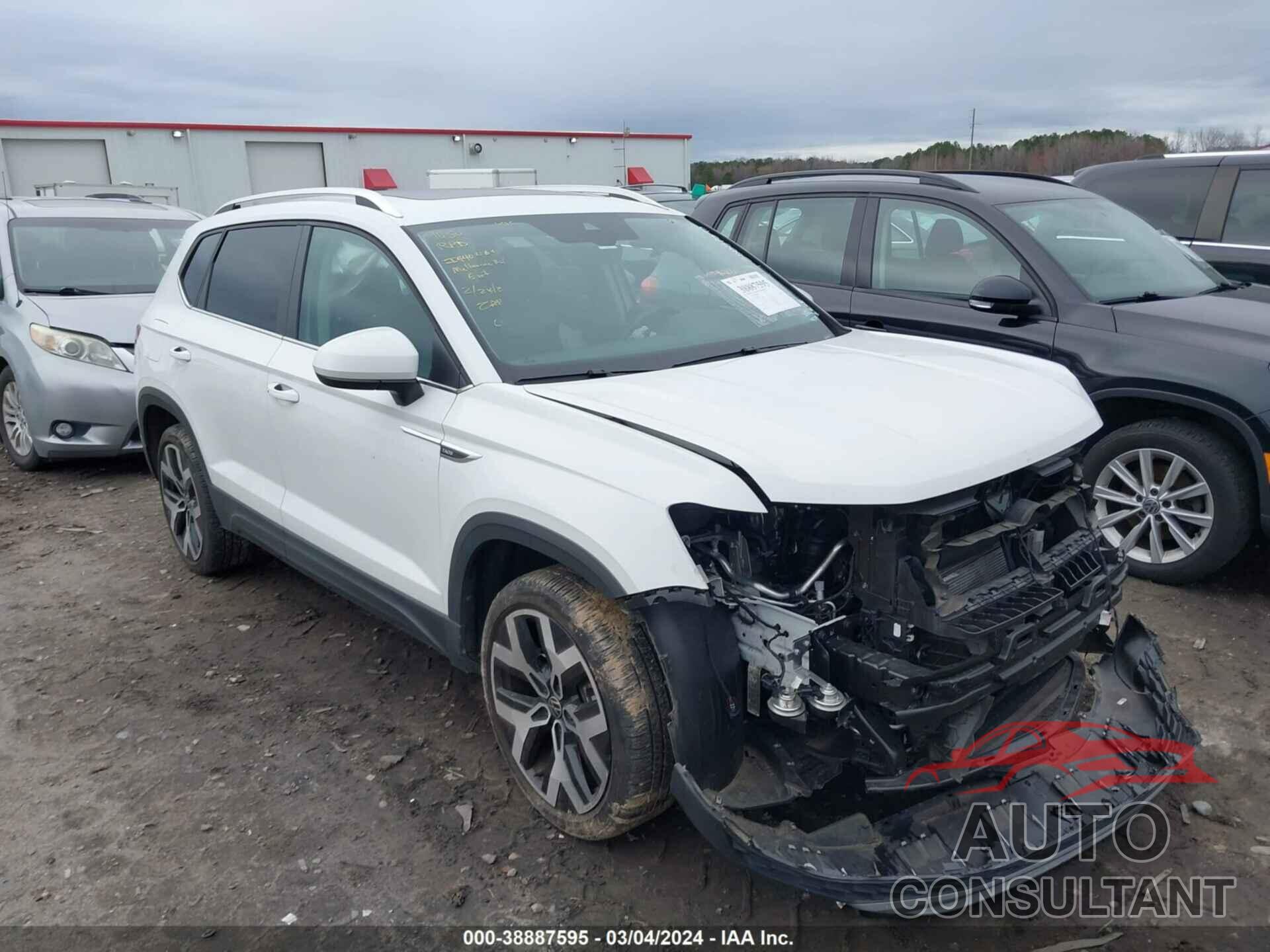 VOLKSWAGEN TAOS 2022 - 3VV2X7B28NM040361