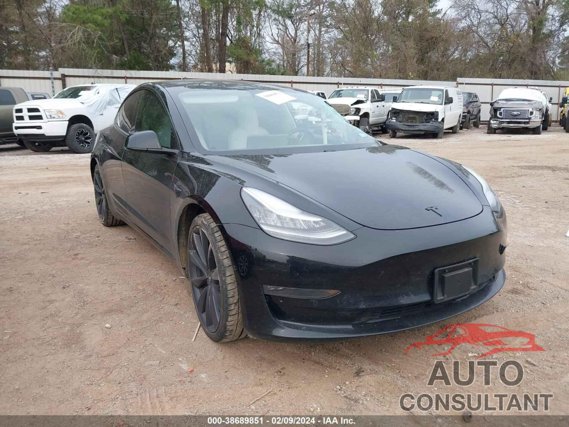 TESLA MODEL 3 2020 - 5YJ3E1EC8LF603307
