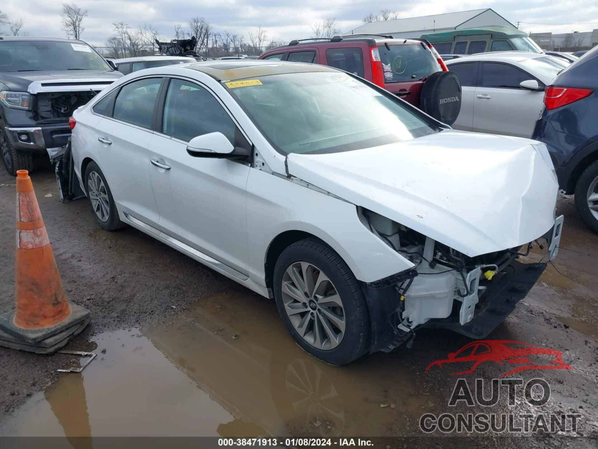 HYUNDAI SONATA 2017 - 5NPE34AFXHH504013