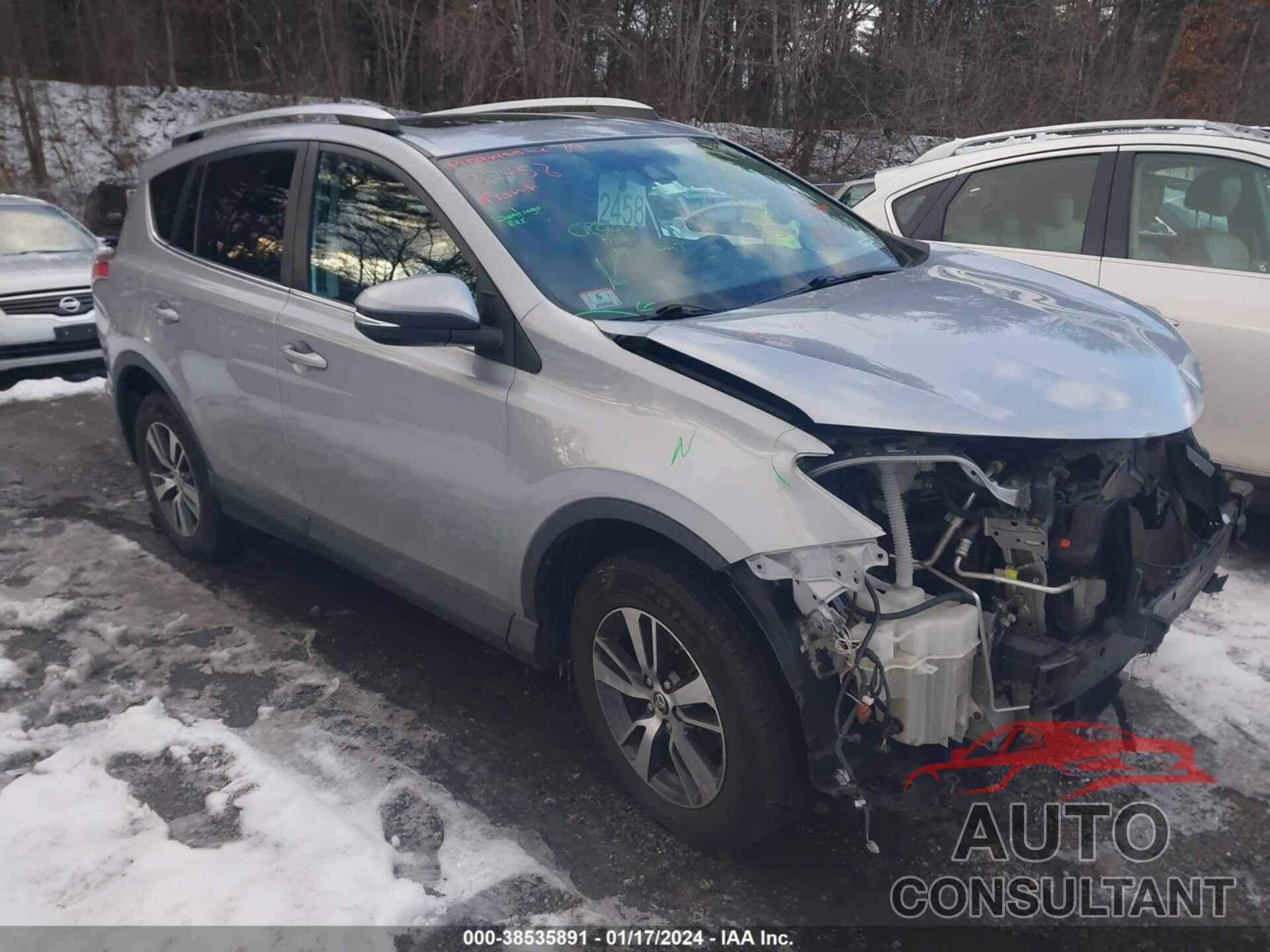 TOYOTA RAV4 2016 - 2T3RFREV1GW436697