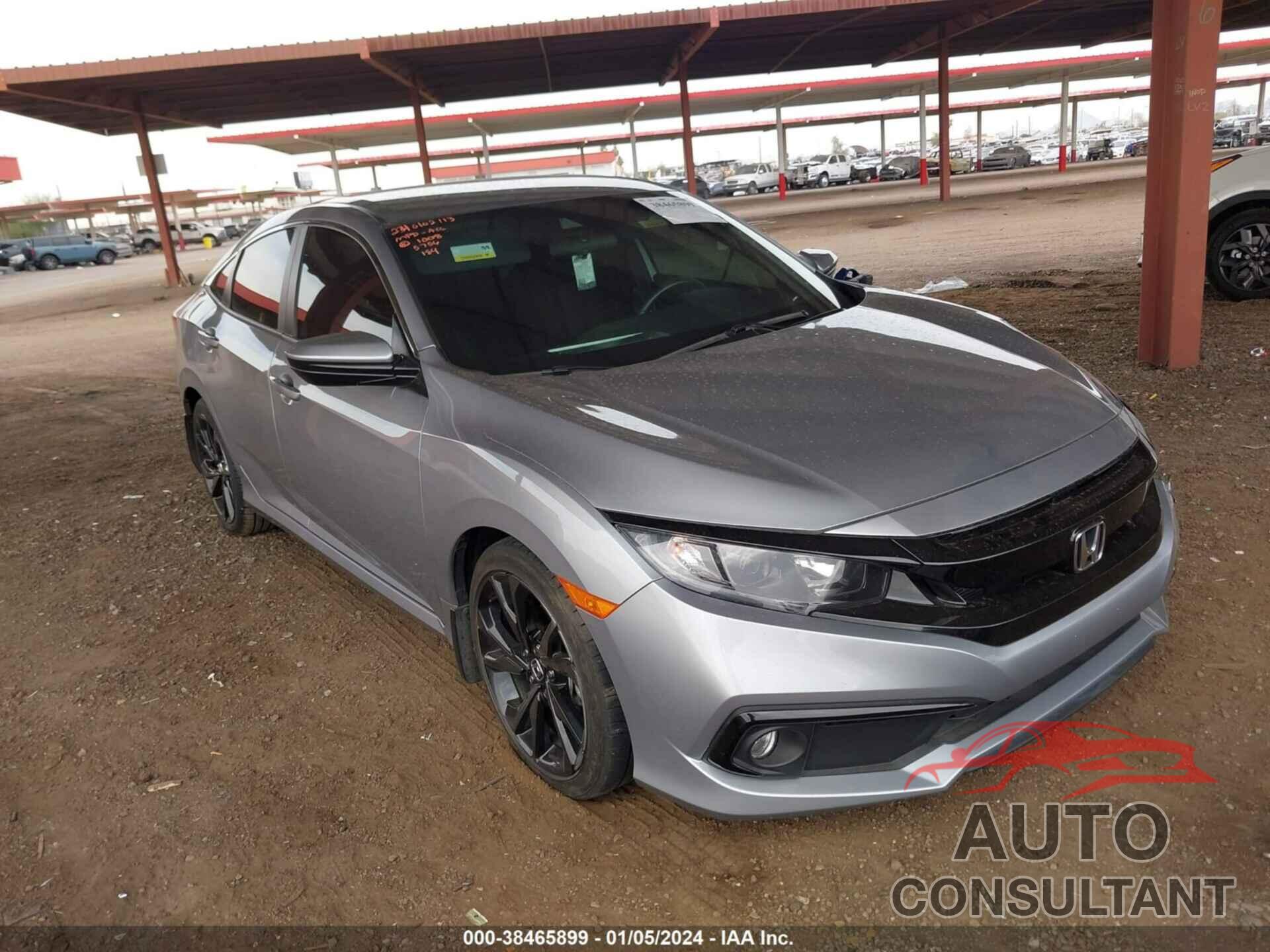 HONDA CIVIC 2020 - 19XFC2F85LE025756