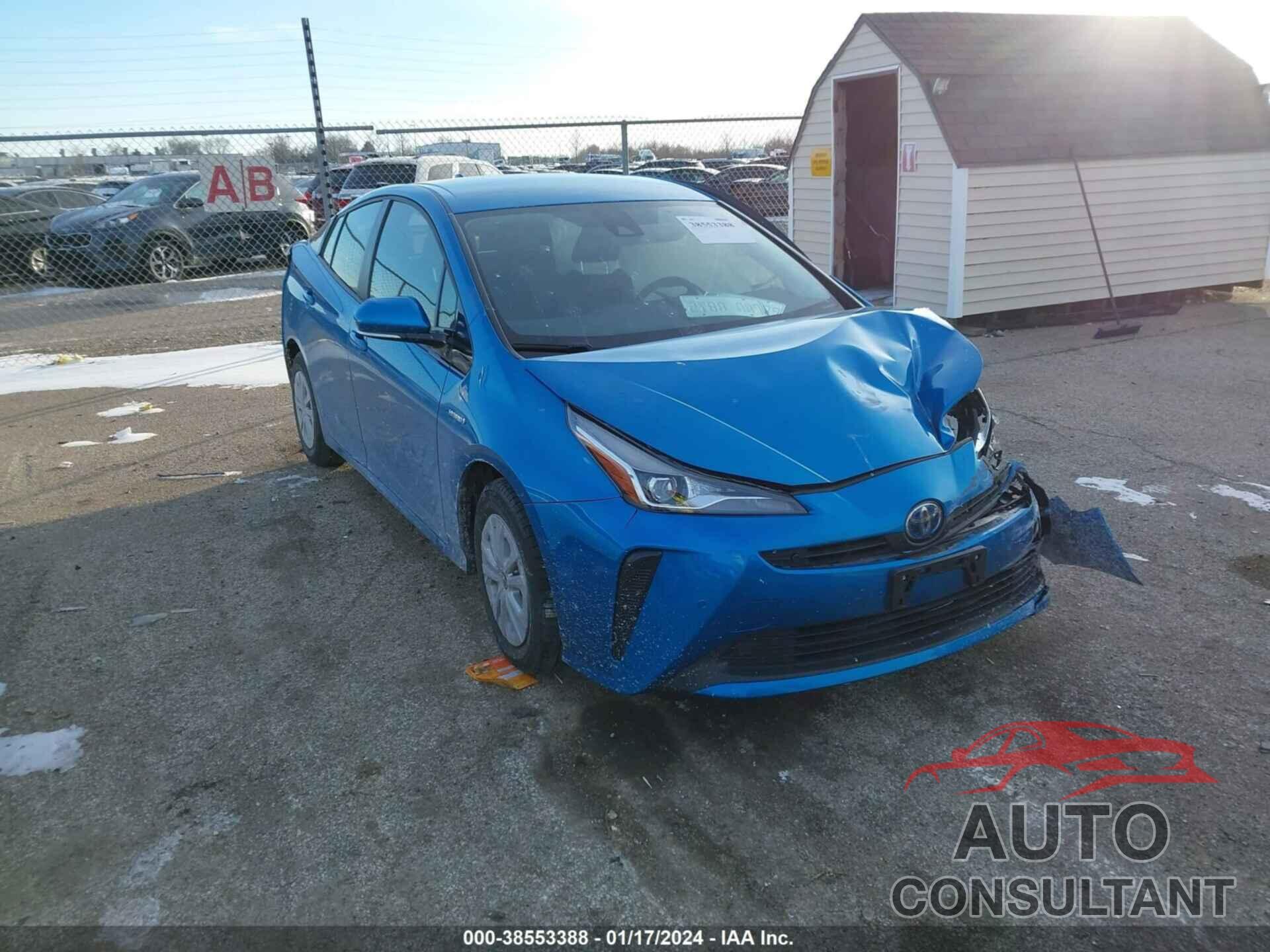 TOYOTA PRIUS 2019 - JTDKARFU2K3095912