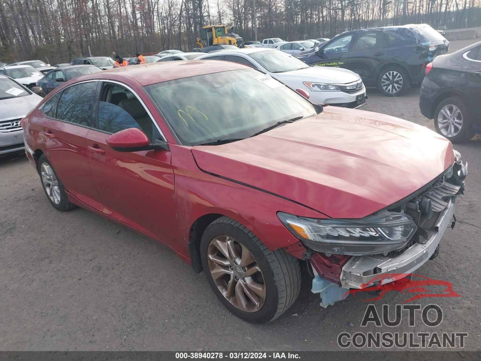 HONDA ACCORD 2018 - 1HGCV1F19JA229102