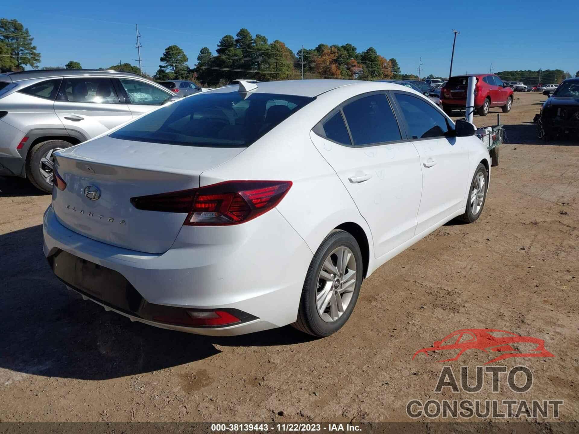 HYUNDAI ELANTRA 2020 - 5NPD84LF0LH548346