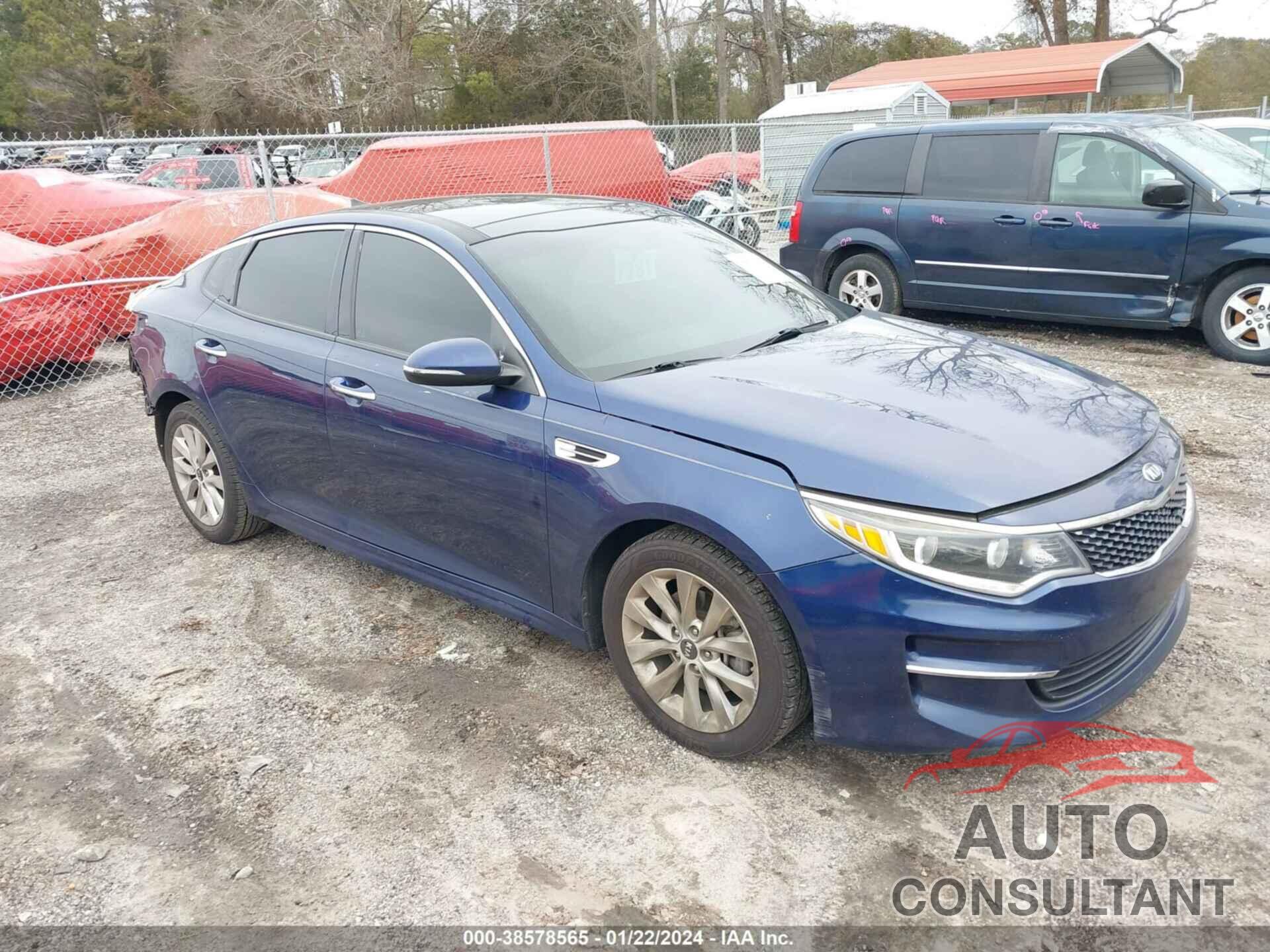 KIA OPTIMA 2016 - 5XXGU4L36GG050281