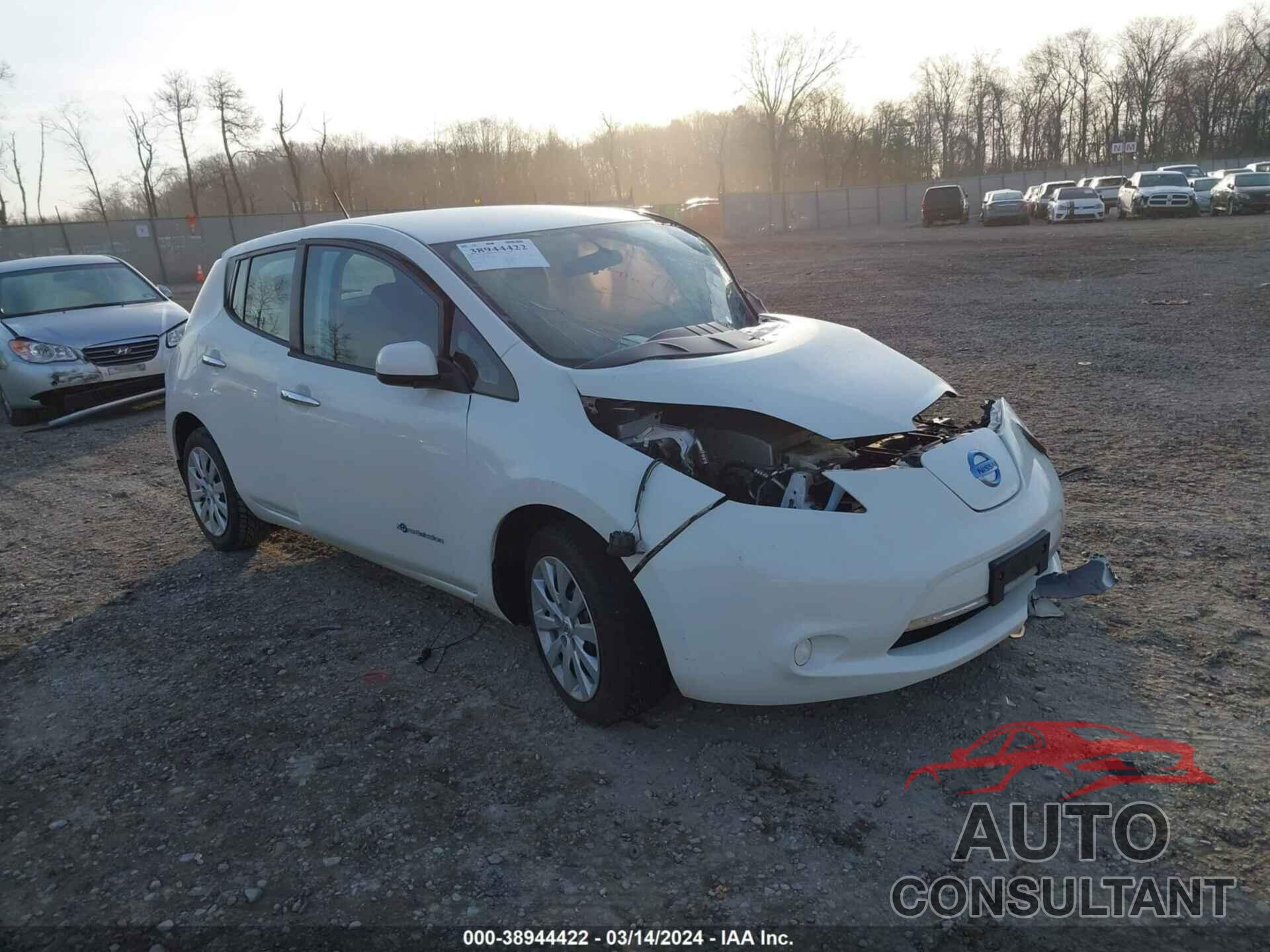 NISSAN LEAF 2017 - 1N4BZ0CPXHC303469