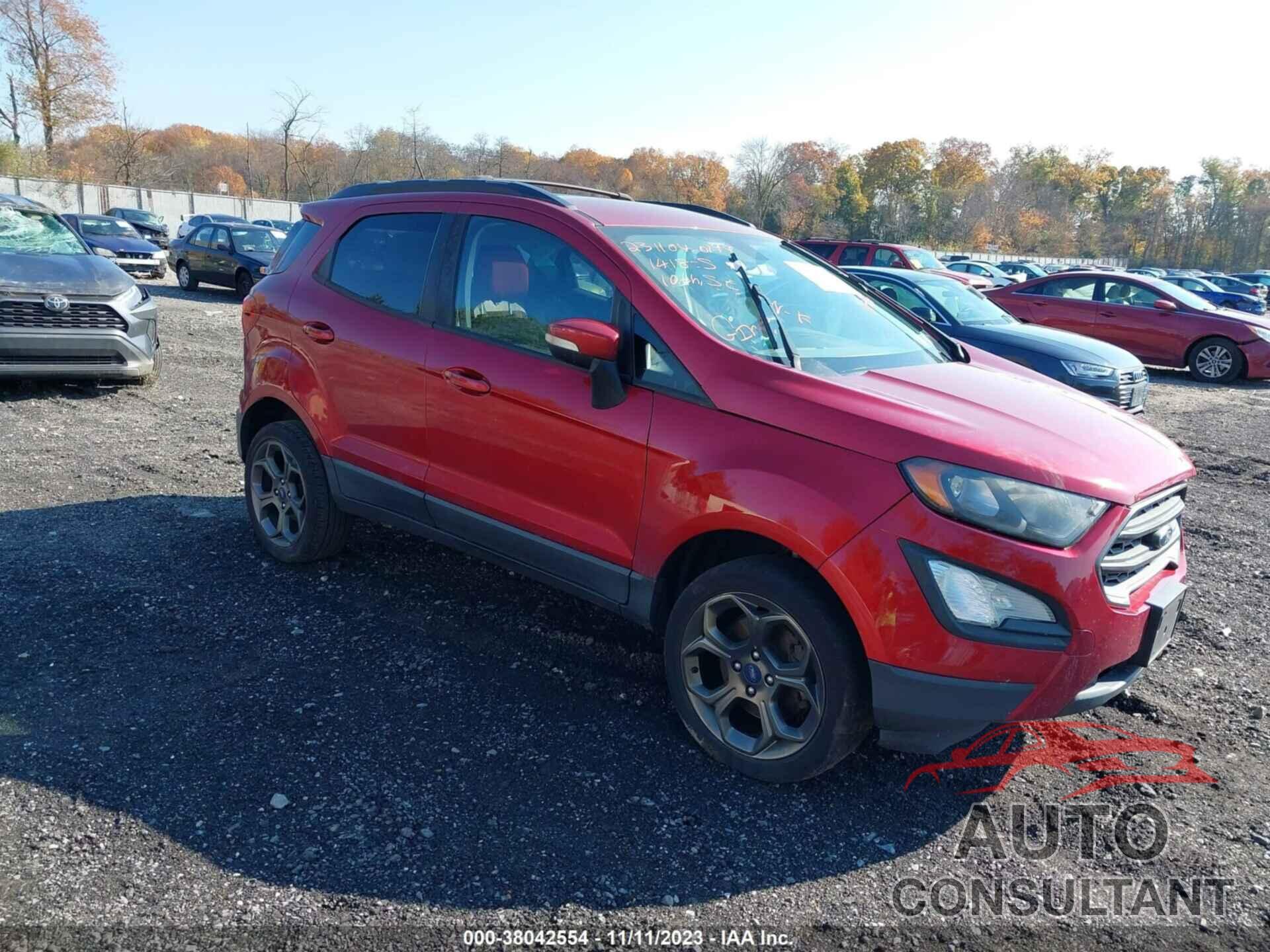 FORD ECOSPORT 2018 - MAJ6P1CL7JC194095