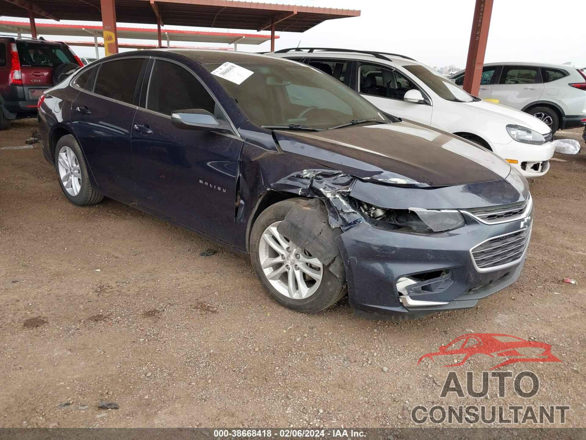 CHEVROLET MALIBU 2017 - 1G1ZE5ST2HF191869