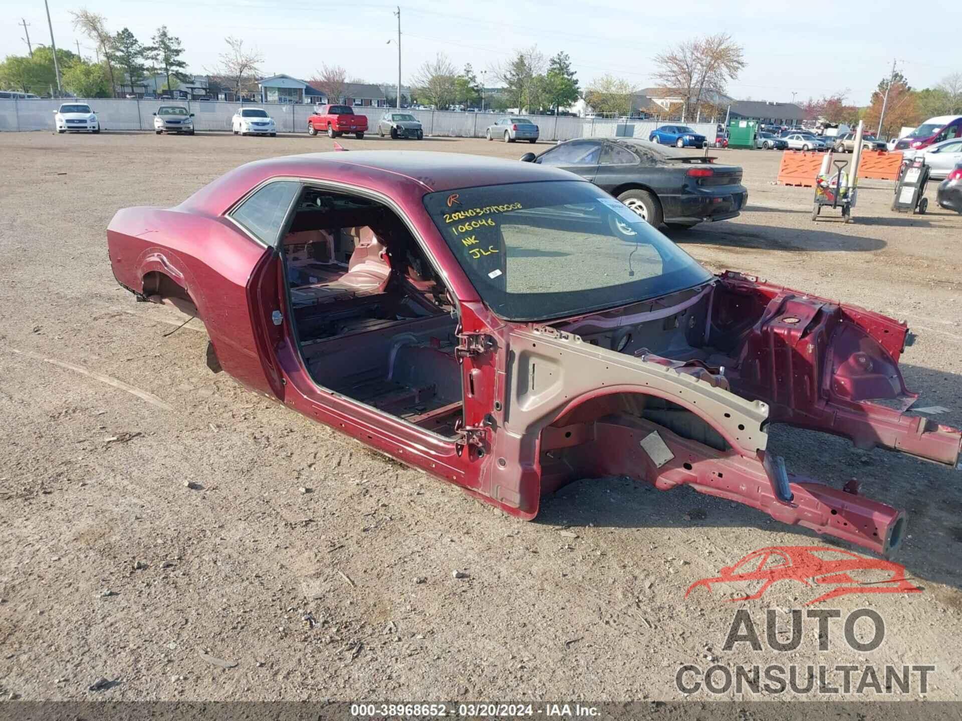 DODGE CHALLENGER 2020 - 2C3CDZFJ1LH106046