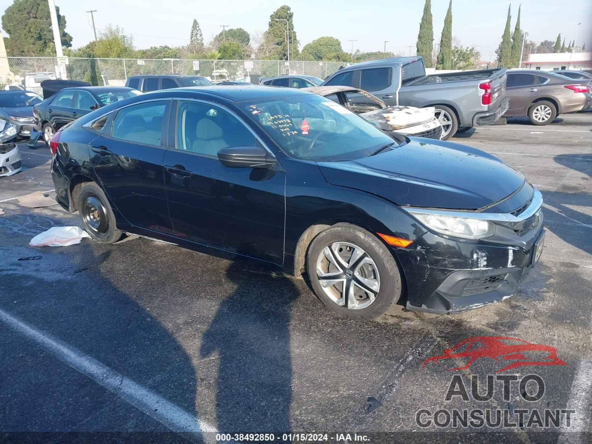 HONDA CIVIC 2017 - 2HGFC2F52HH566041