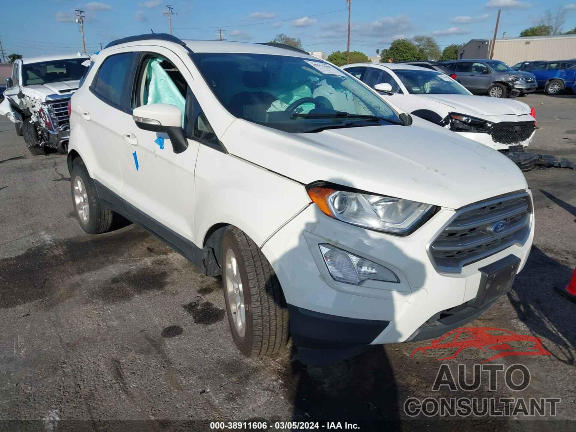 FORD ECOSPORT 2019 - MAJ3S2GEXKC269022