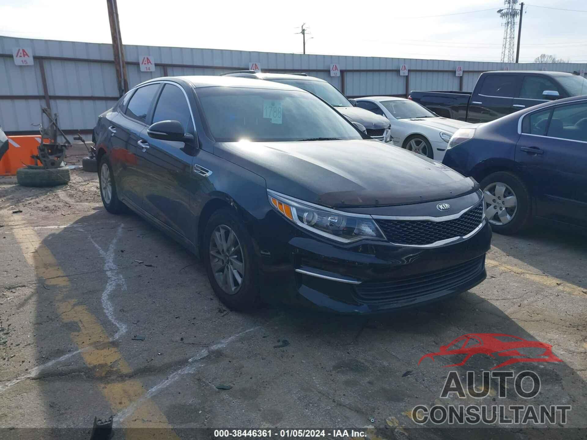 KIA OPTIMA 2017 - KNAGT4L31H5179258