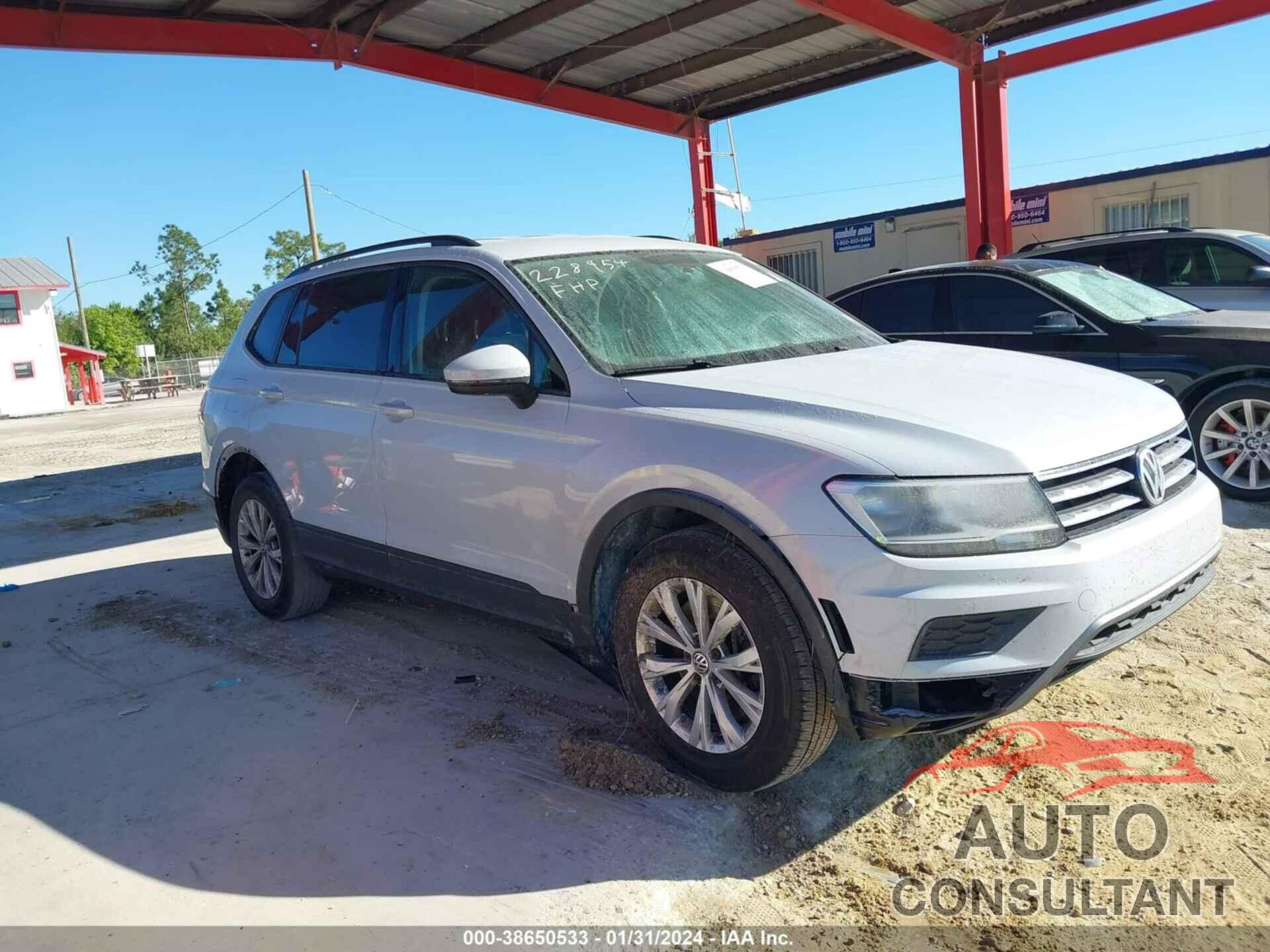 VOLKSWAGEN TIGUAN 2018 - 3VV1B7AX0JM190482