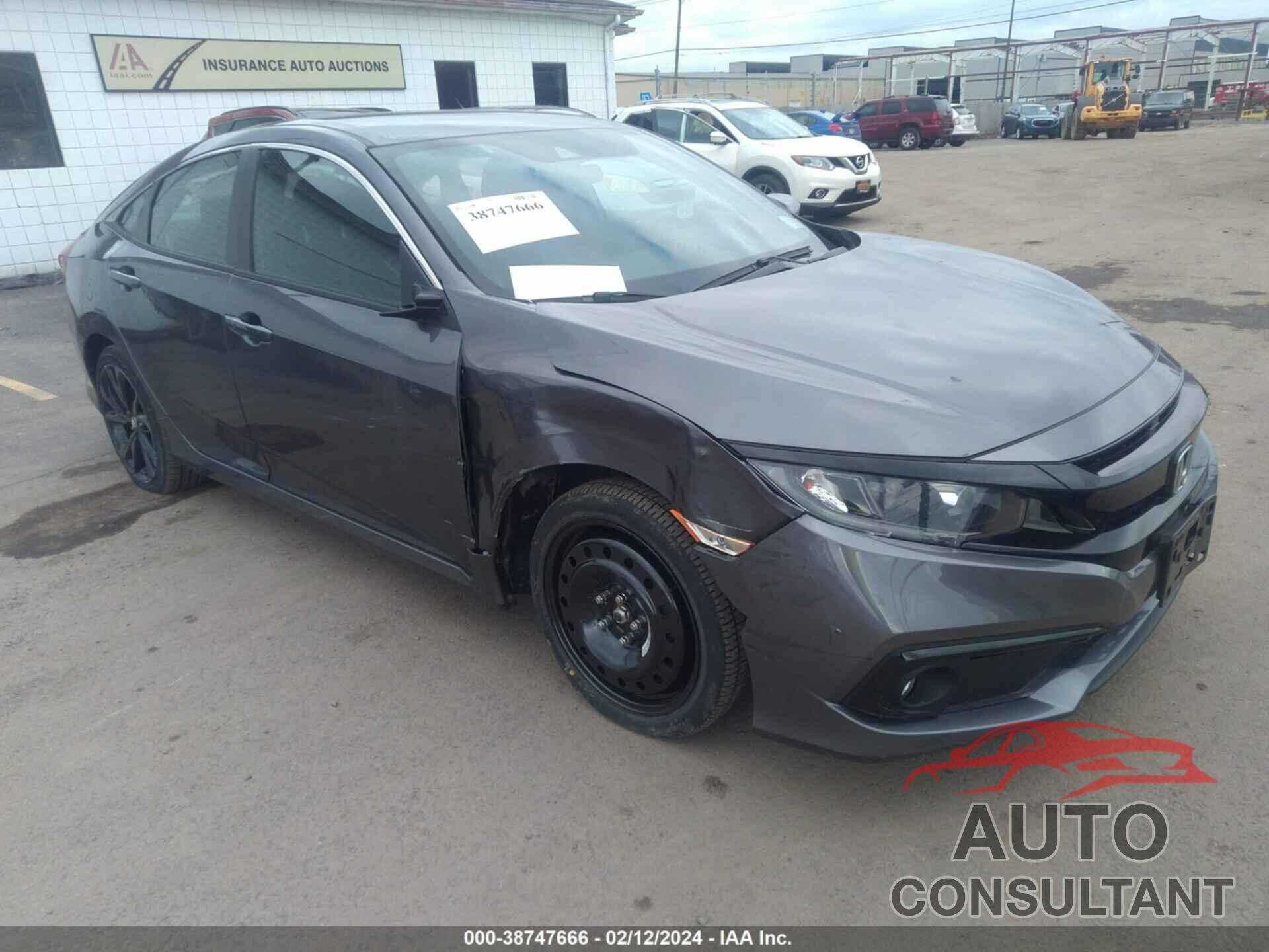 HONDA CIVIC 2020 - 2HGFC2E84LH599191