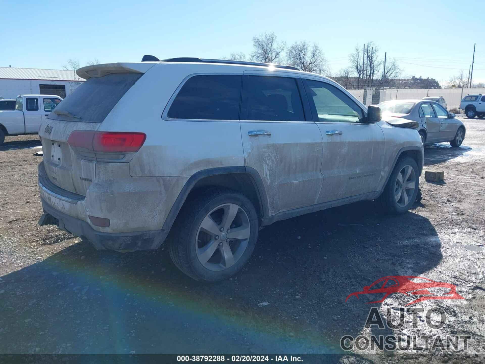 JEEP GRAND CHEROKEE 2016 - 1C4RJFBG8GC456810