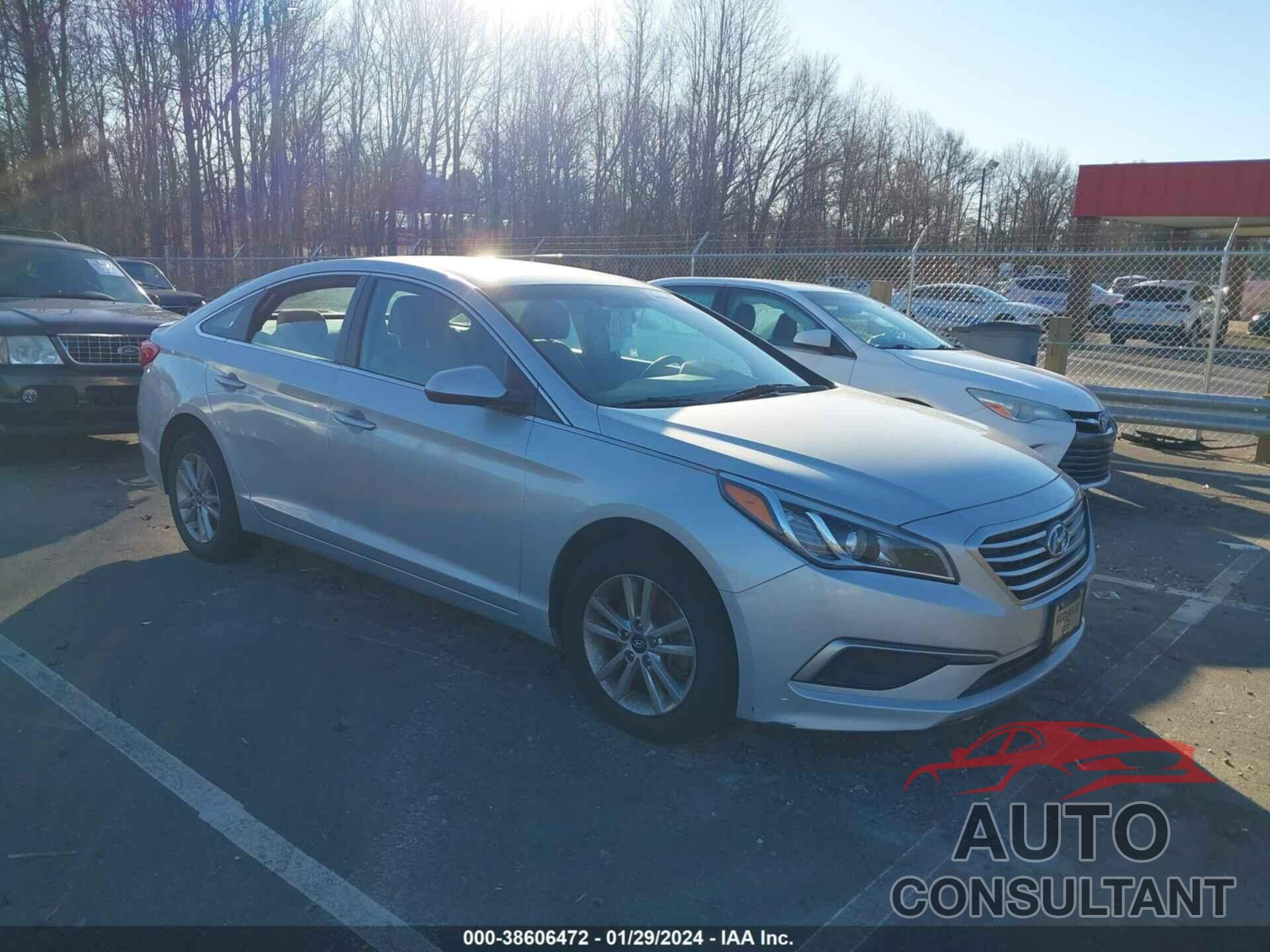 HYUNDAI SONATA 2017 - 5NPE24AF9HH493654