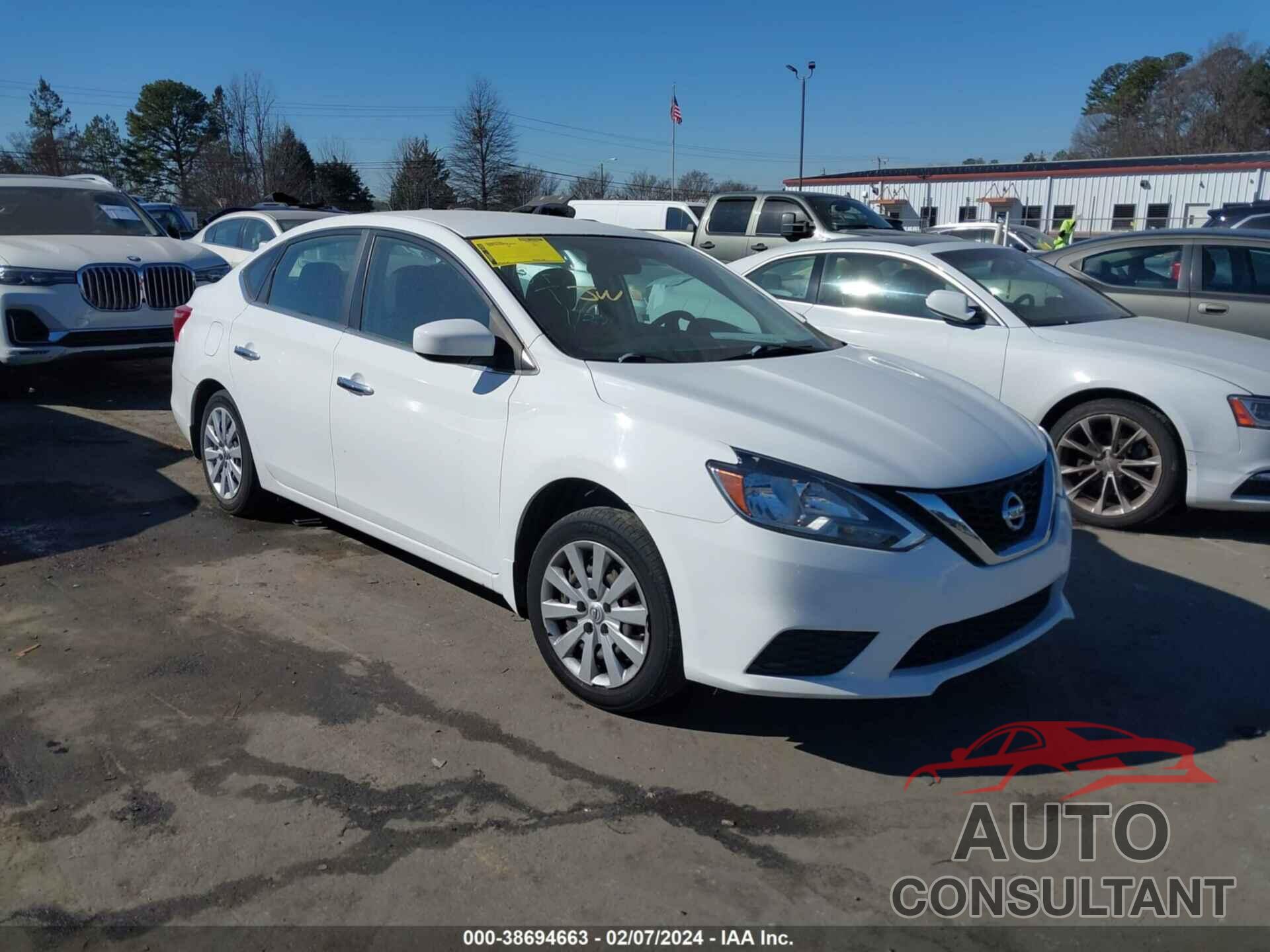 NISSAN SENTRA 2016 - 3N1AB7APXGY307844