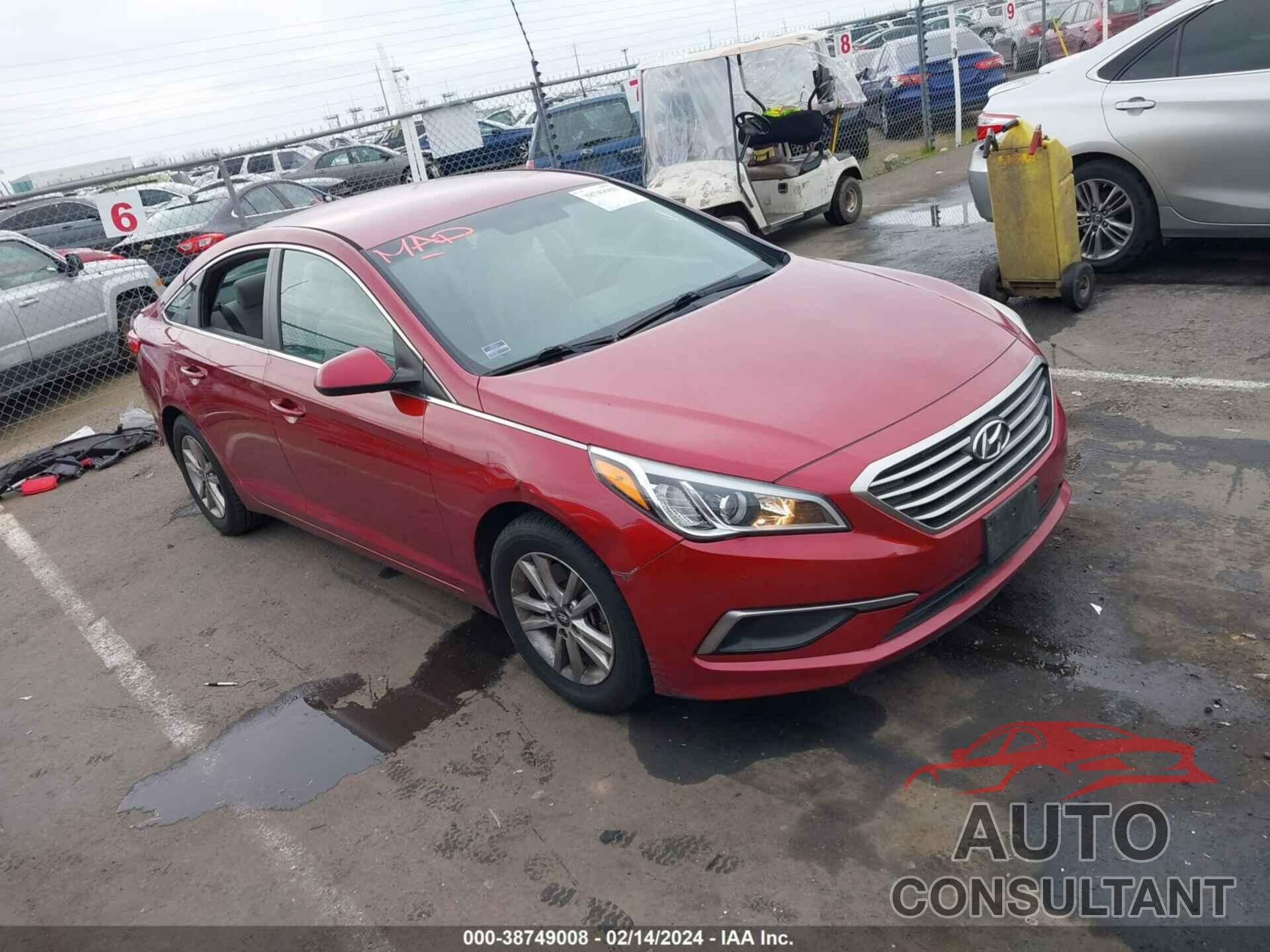 HYUNDAI SONATA 2016 - 5NPE24AF0GH398320