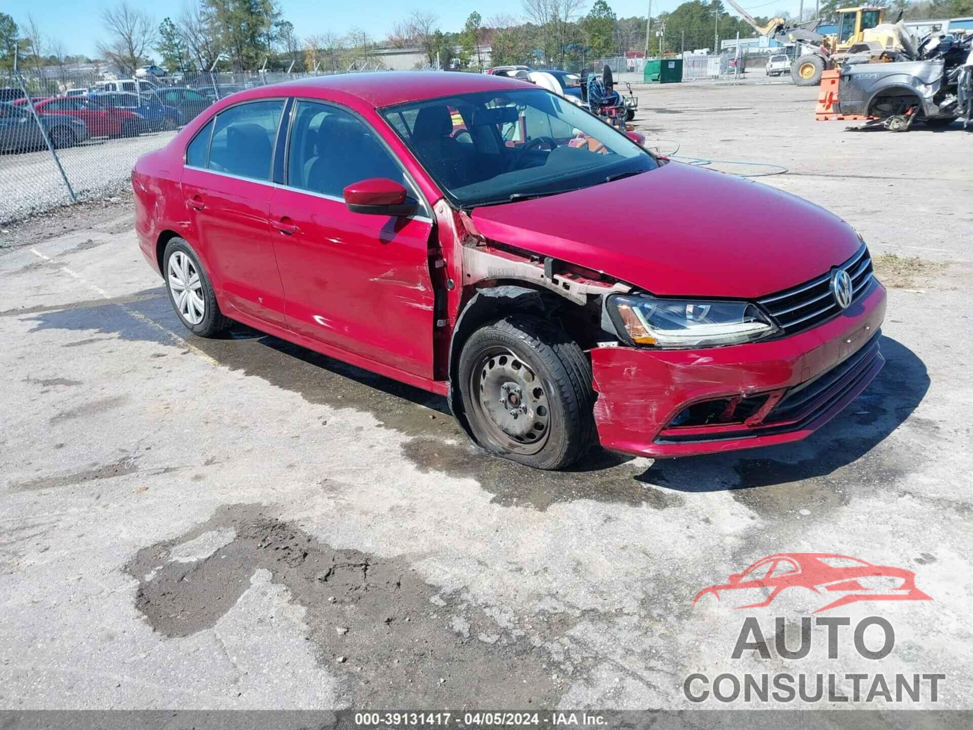 VOLKSWAGEN JETTA 2017 - 3VW2B7AJ6HM396184