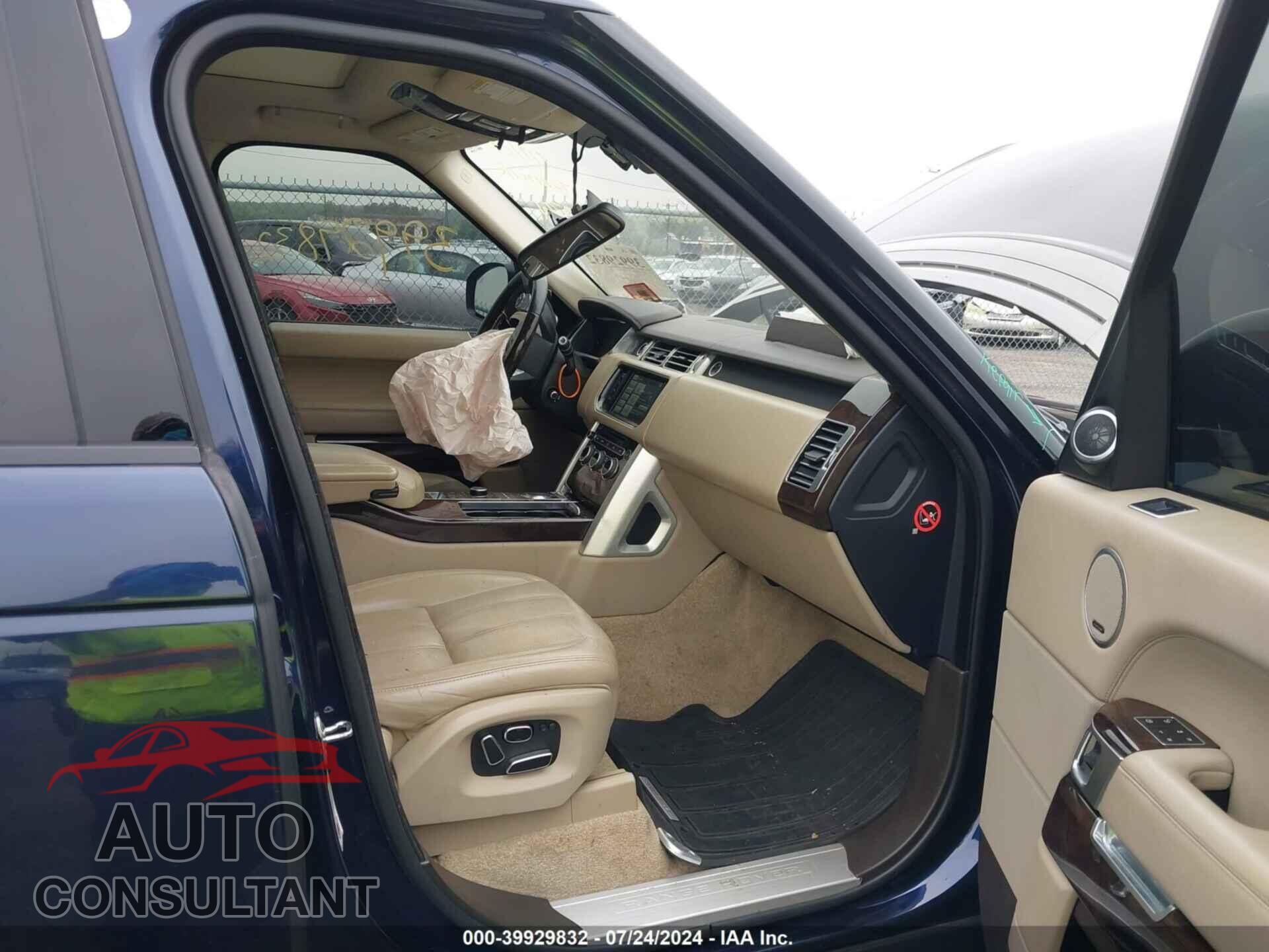 LAND ROVER RANGE ROVER 2015 - SALGS2TF8FA238761