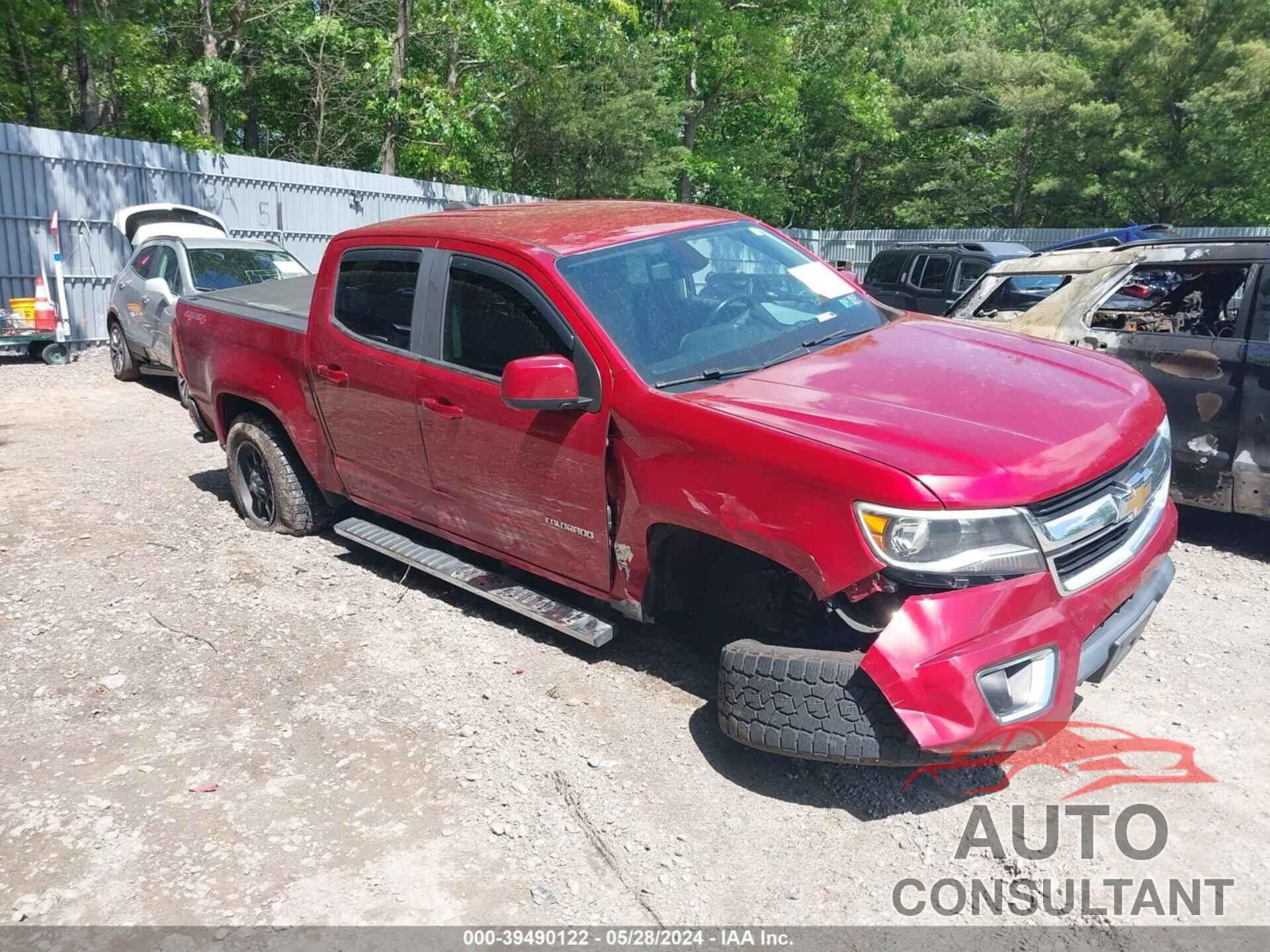 CHEVROLET COLORADO 2016 - 1GCGTCE31G1378505