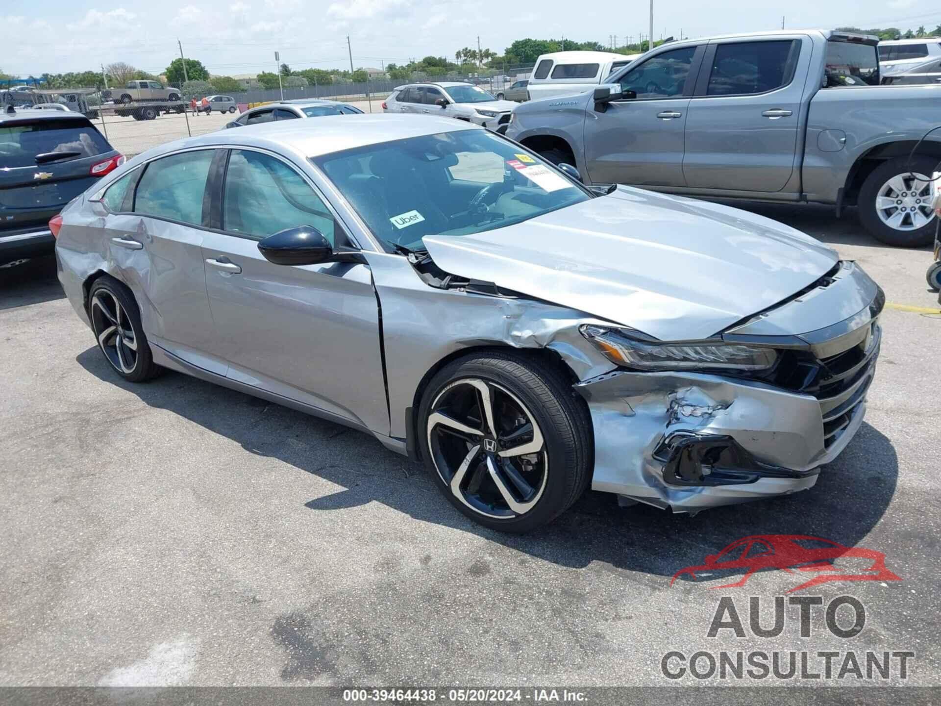 HONDA ACCORD 2022 - 1HGCV1F39NA109145