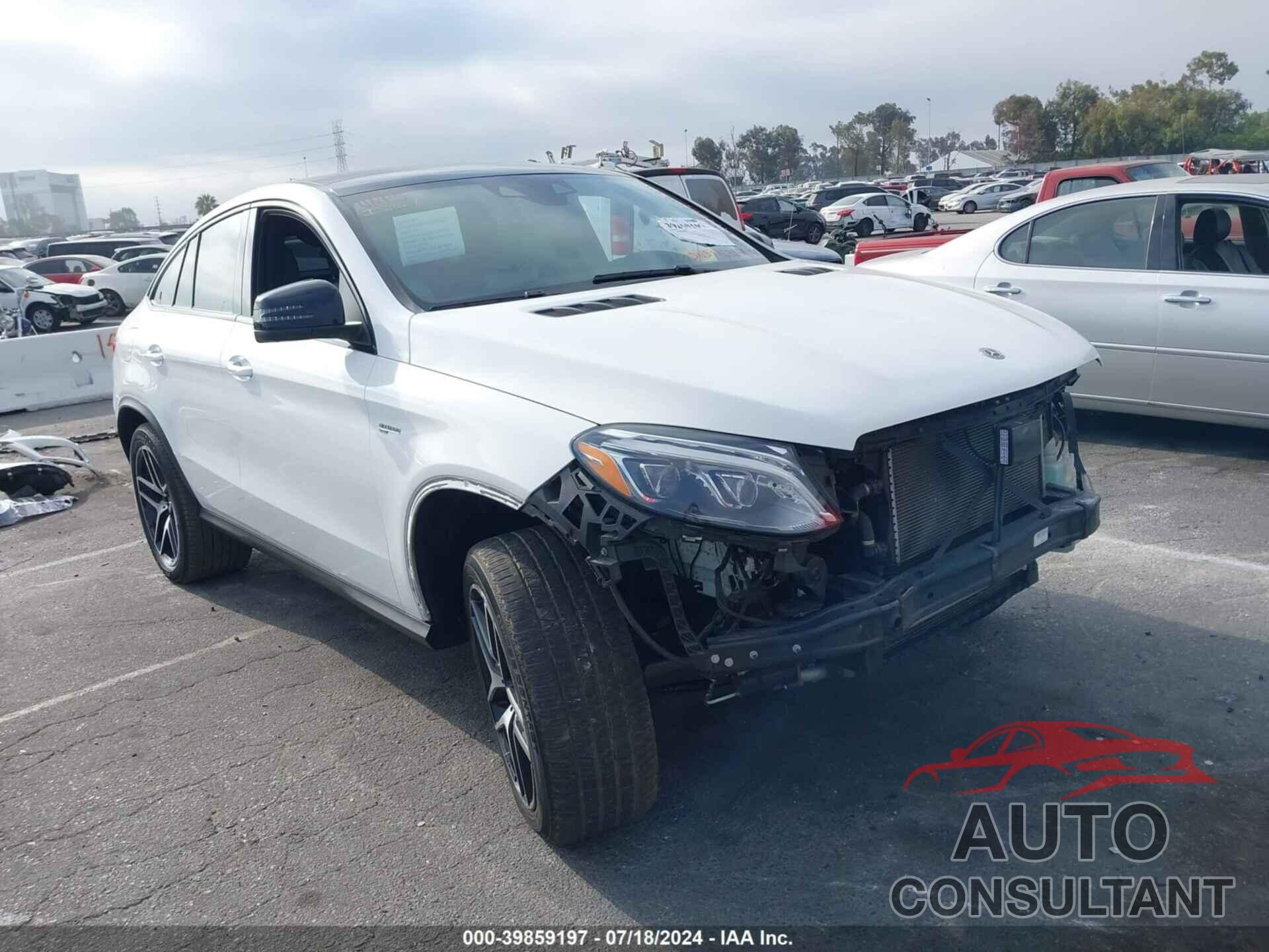 MERCEDES-BENZ AMG GLE 43 COUPE 2018 - 4JGED6EB3JA094213