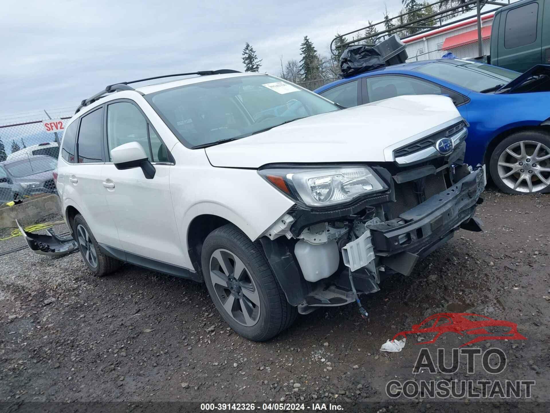 SUBARU FORESTER 2018 - JF2SJALC6JH535601