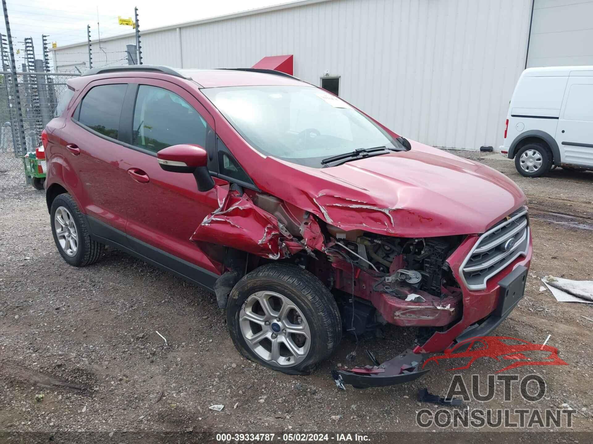 FORD ECOSPORT 2020 - MAJ6S3GL9LC324403