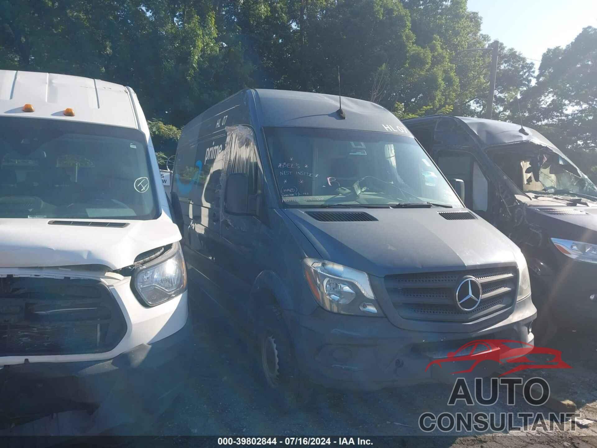 MERCEDES-BENZ SPRINTER 2500 2018 - WD3PE7CD5JP643504