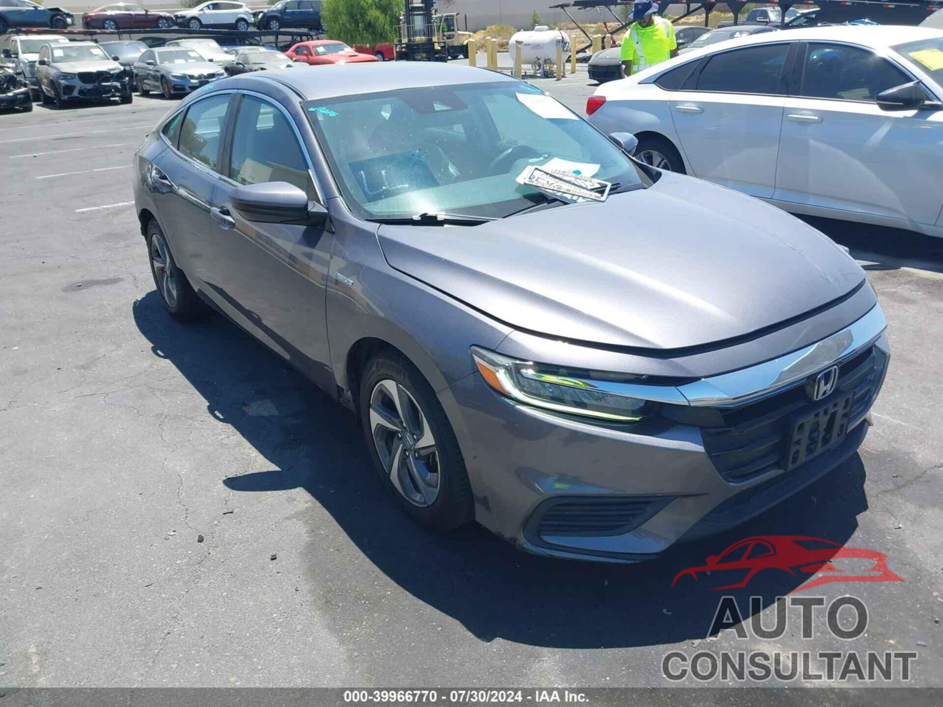 HONDA INSIGHT 2019 - 19XZE4F14KE007415