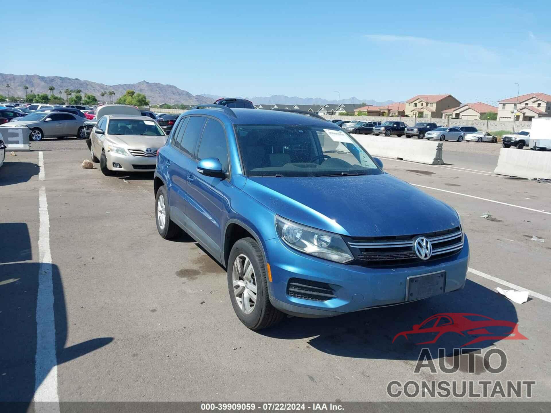 VOLKSWAGEN TIGUAN 2017 - WVGAV7AX0HW505910