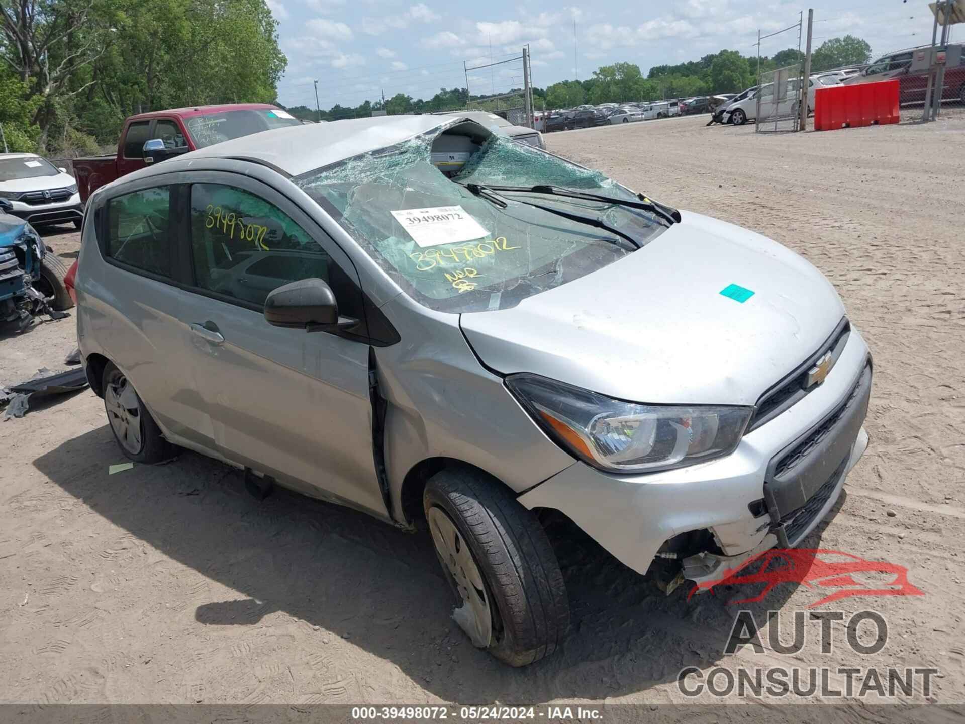 CHEVROLET SPARK 2018 - KL8CB6SA9JC483450