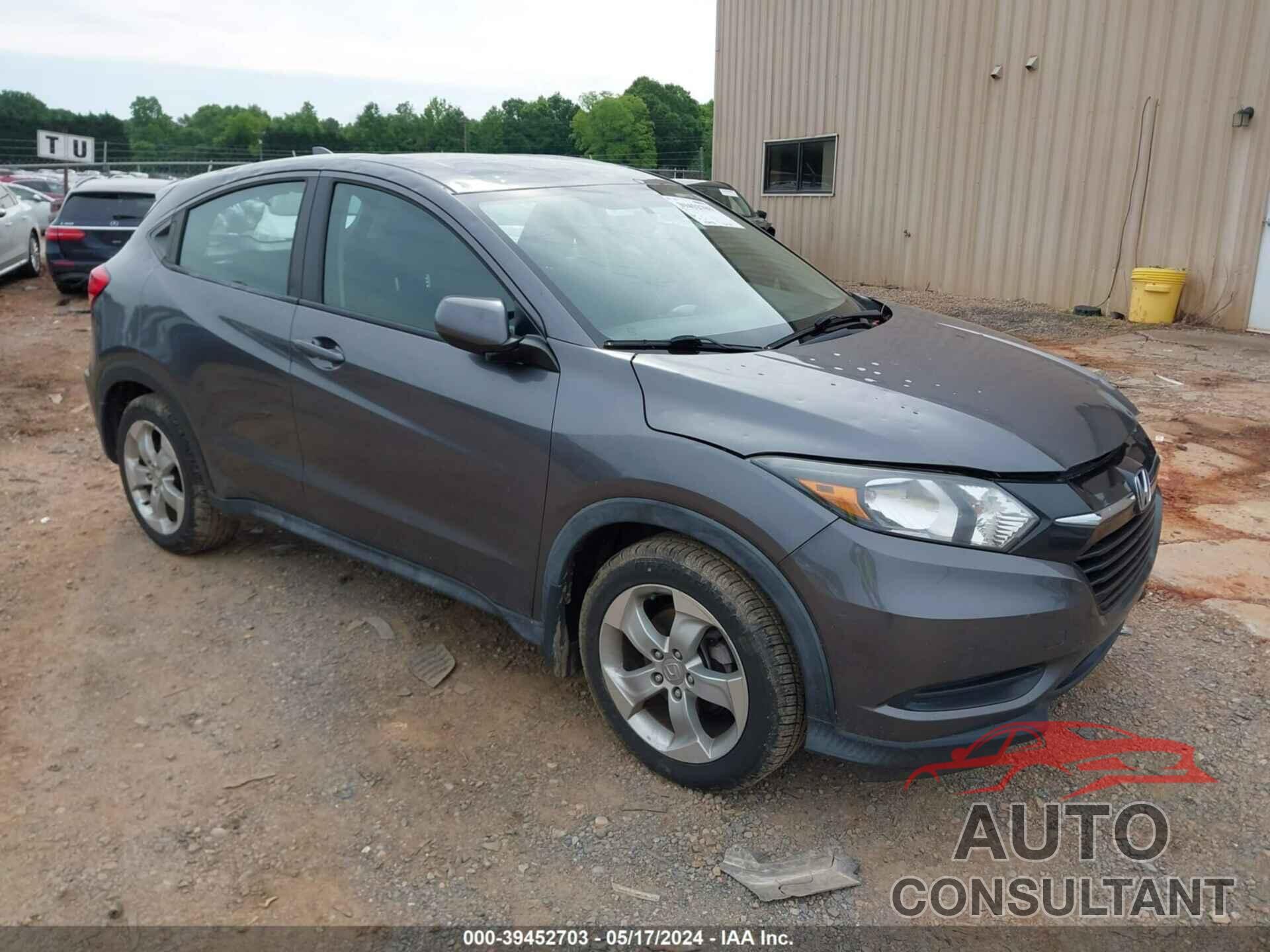 HONDA HR-V 2016 - 3CZRU5H37GM709520
