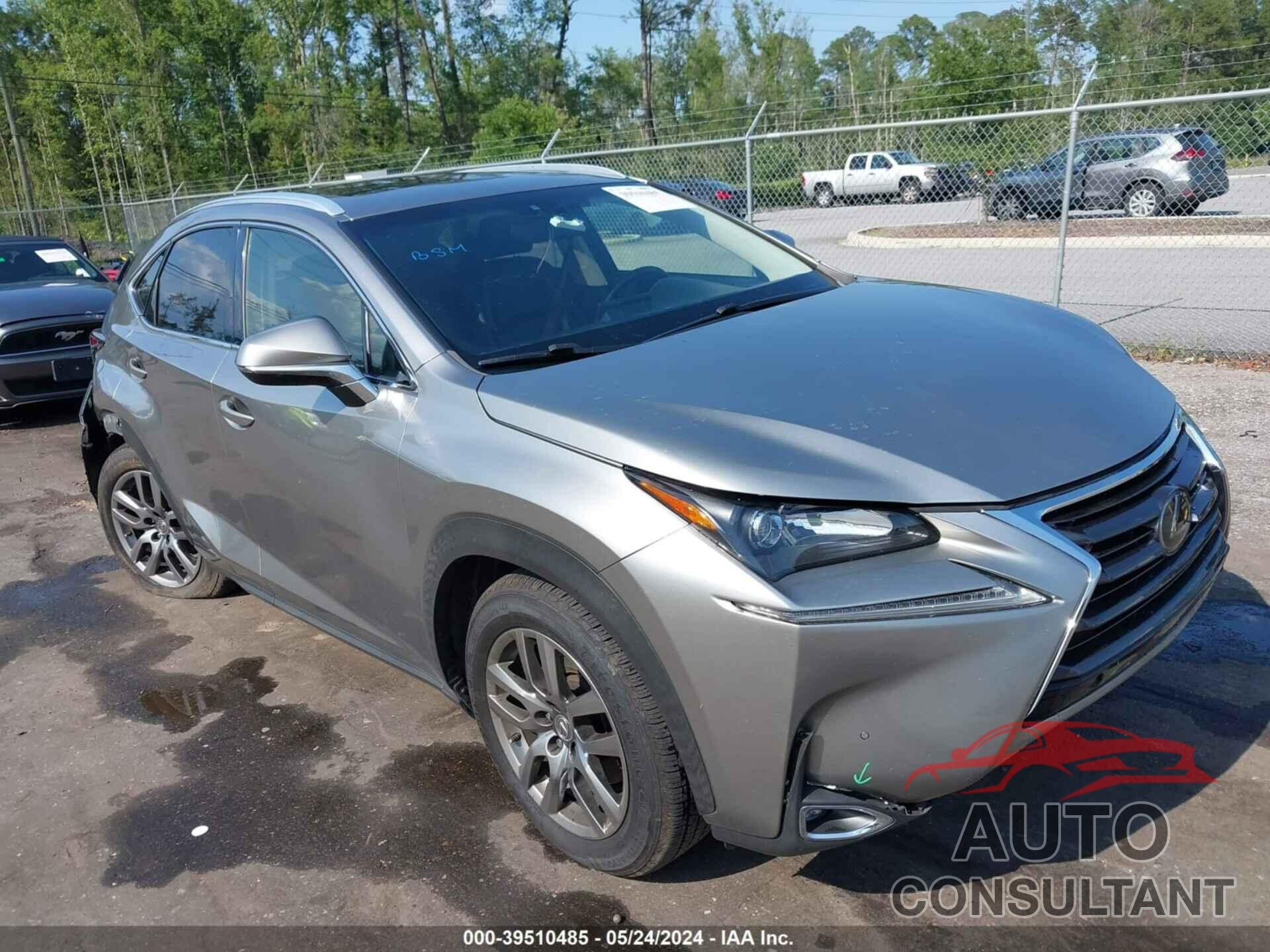 LEXUS NX 200T 2016 - JTJYARBZ5G2033944