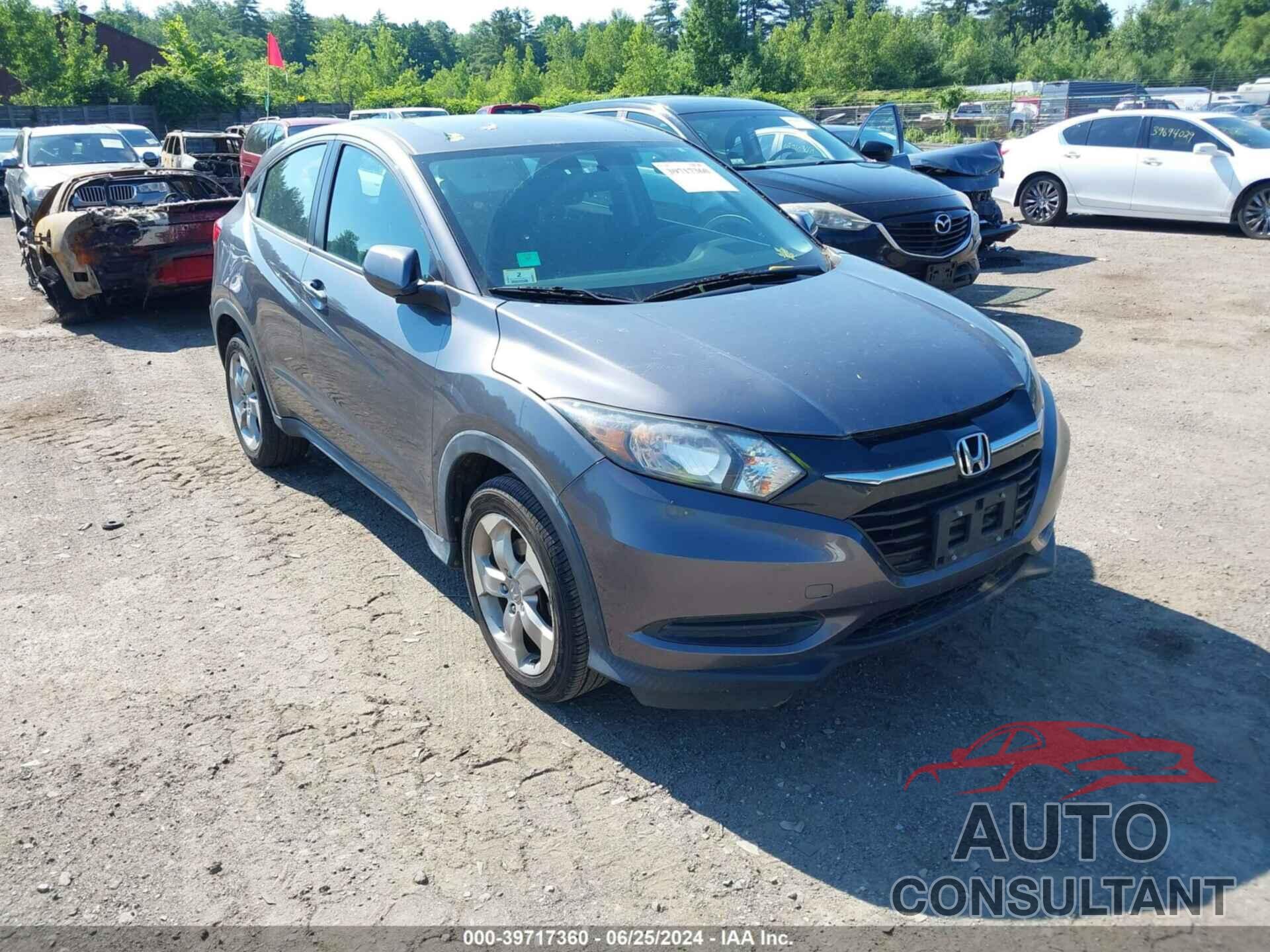 HONDA HR-V 2017 - 3CZRU6H33HM704855