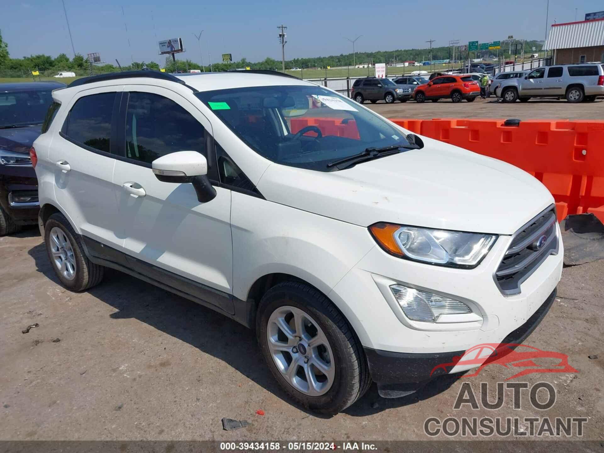 FORD ECOSPORT 2021 - MAJ3S2GE6MC398295