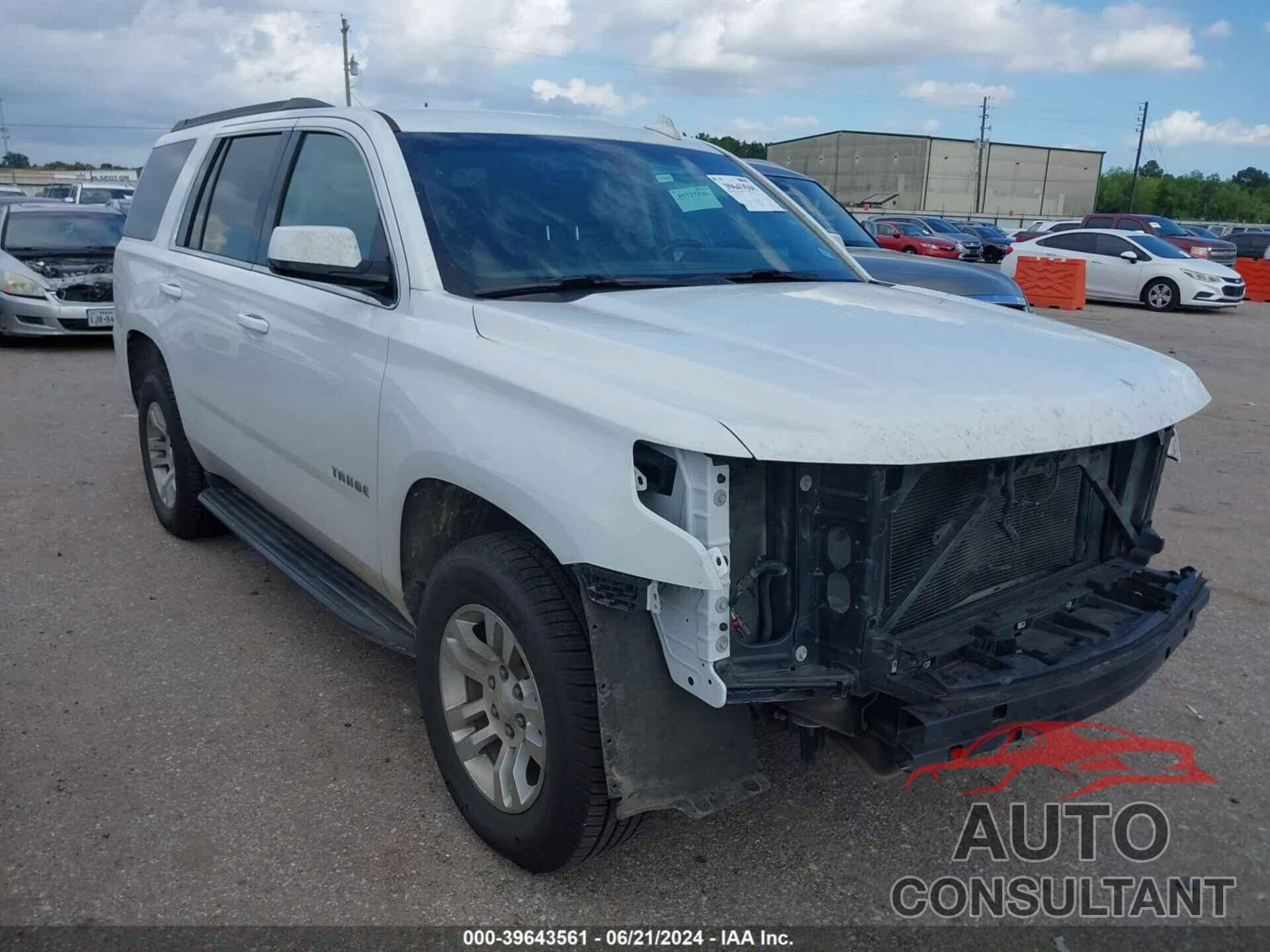 CHEVROLET TAHOE 2019 - 1GNSCAKC7KR176353