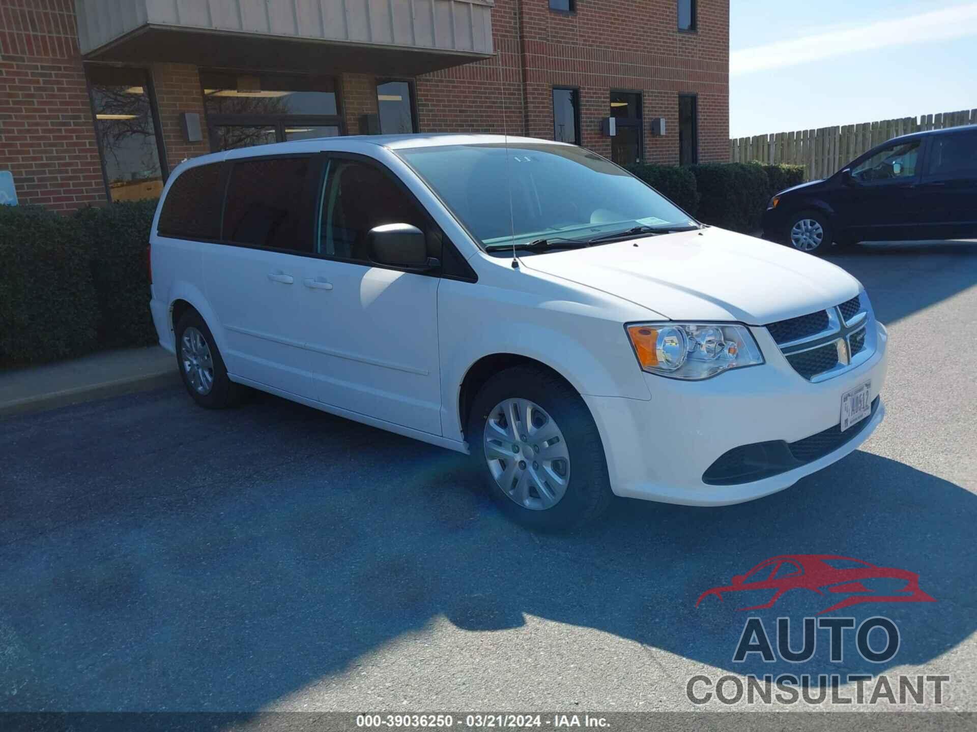 DODGE GRAND CARAVAN 2016 - 2C4RDGBG4GR114873