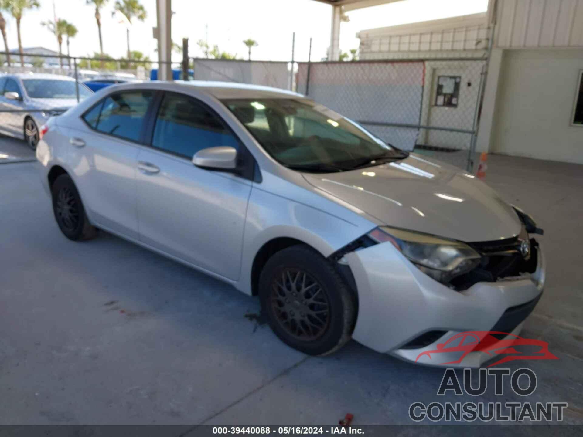 TOYOTA COROLLA 2016 - 2T1BURHE2GC487977
