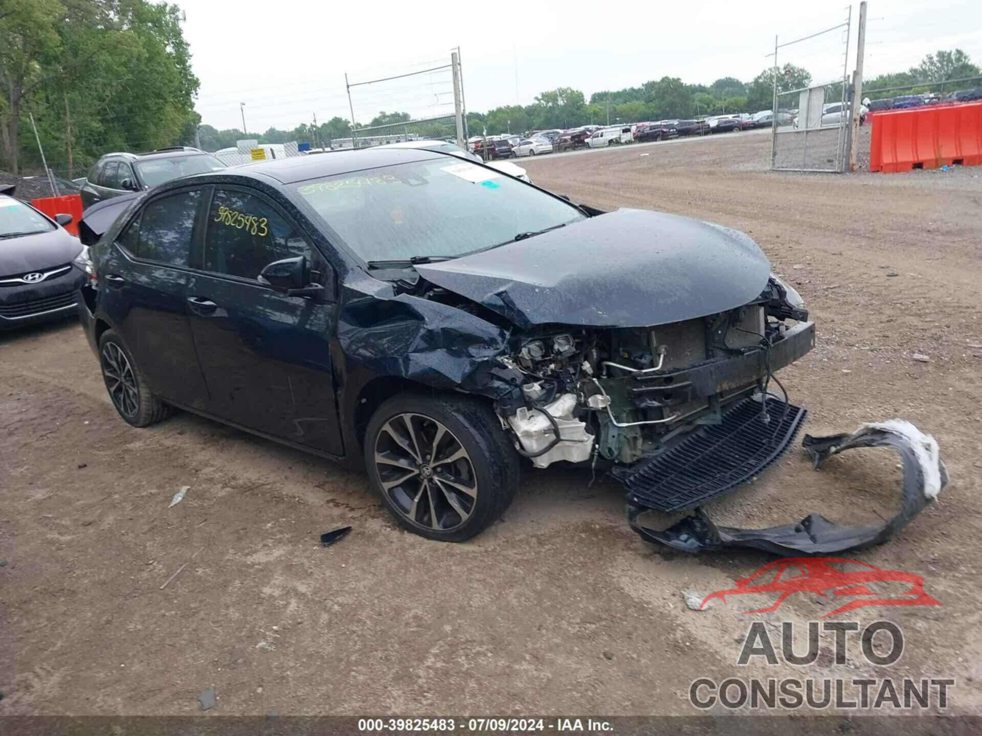 TOYOTA COROLLA 2017 - 2T1BURHE1HC784899