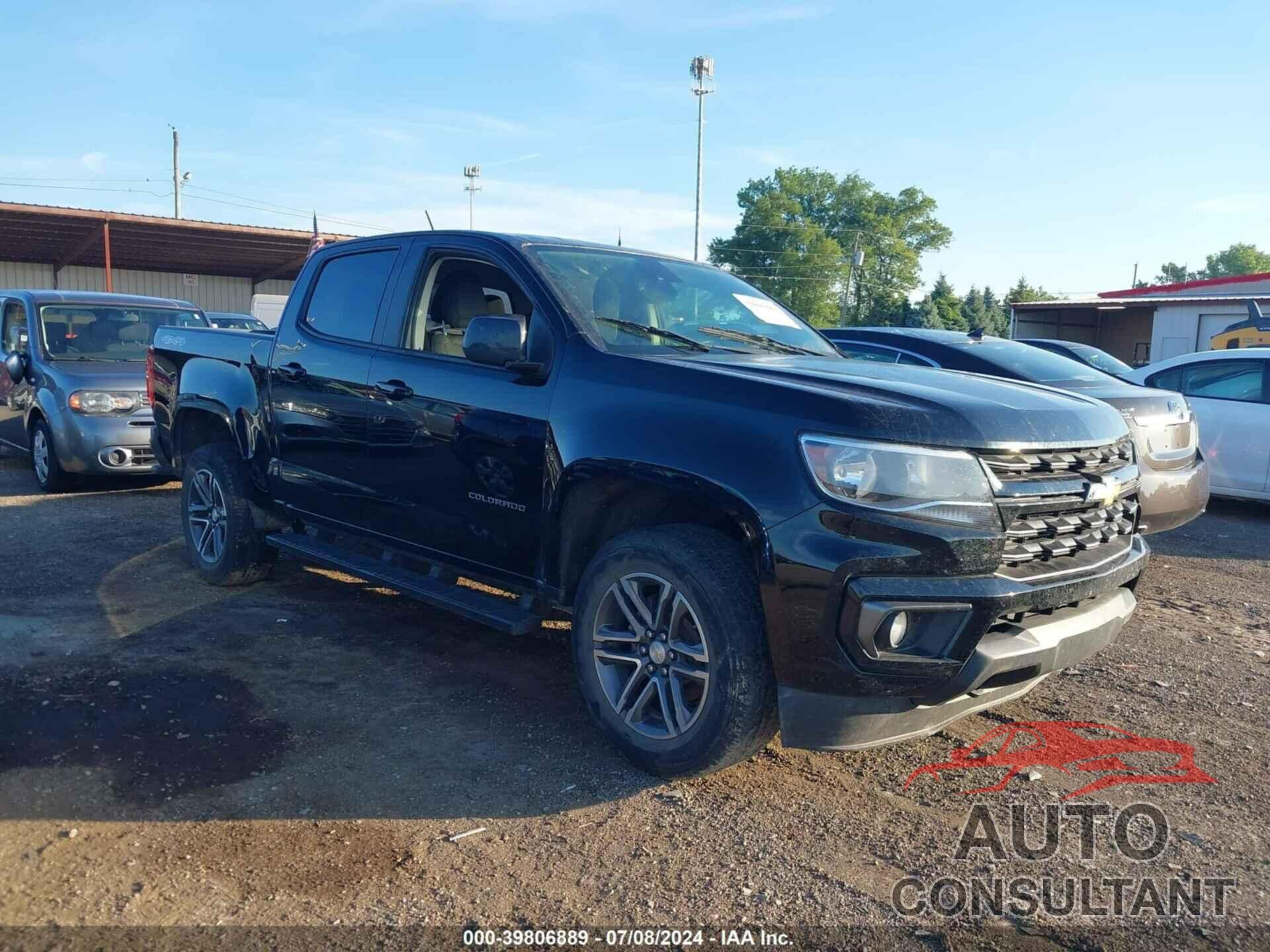 CHEVROLET COLORADO 2021 - 1GCGTCEN9M1164486