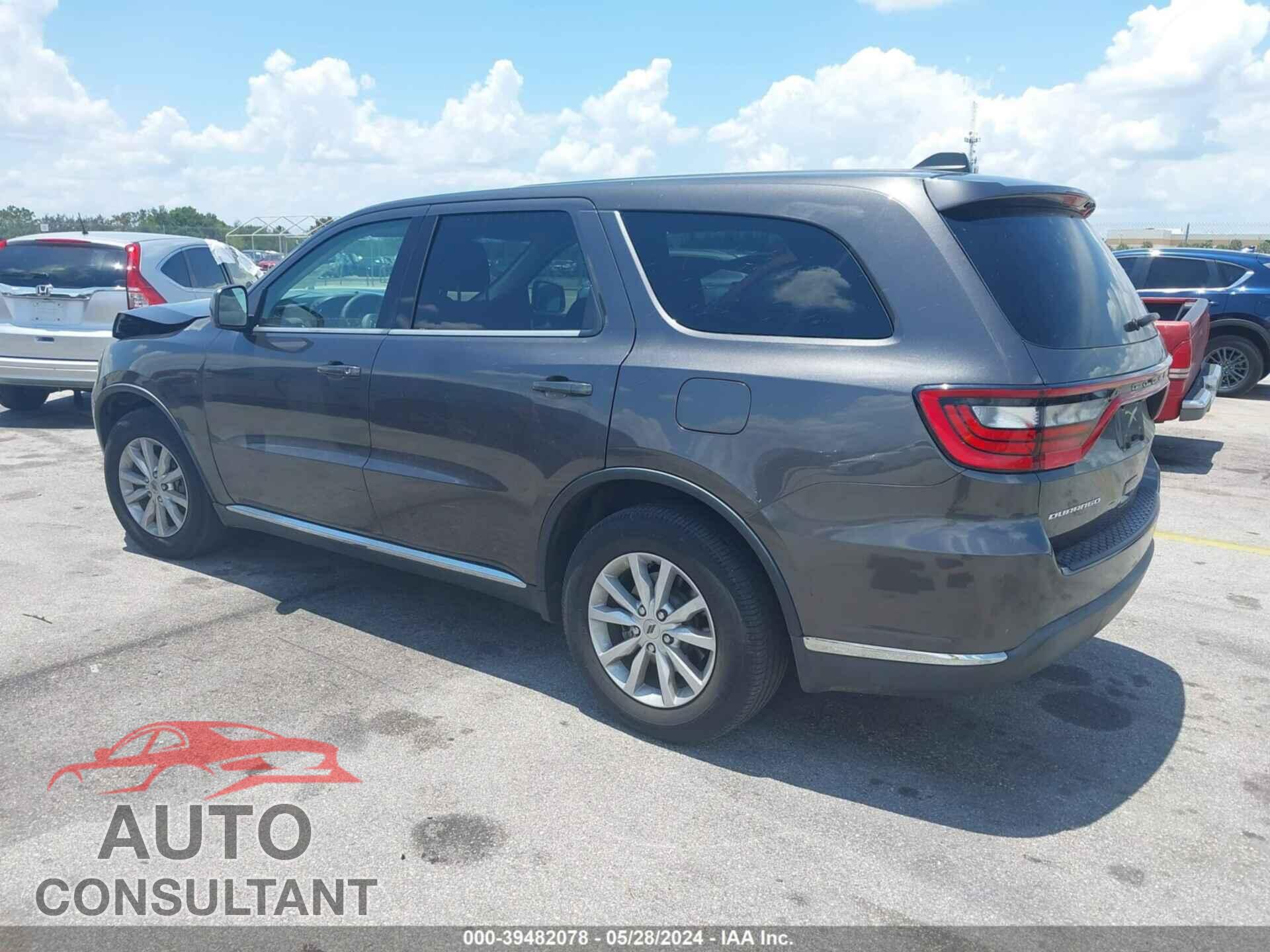 DODGE DURANGO 2019 - 1C4RDHAG4KC604450