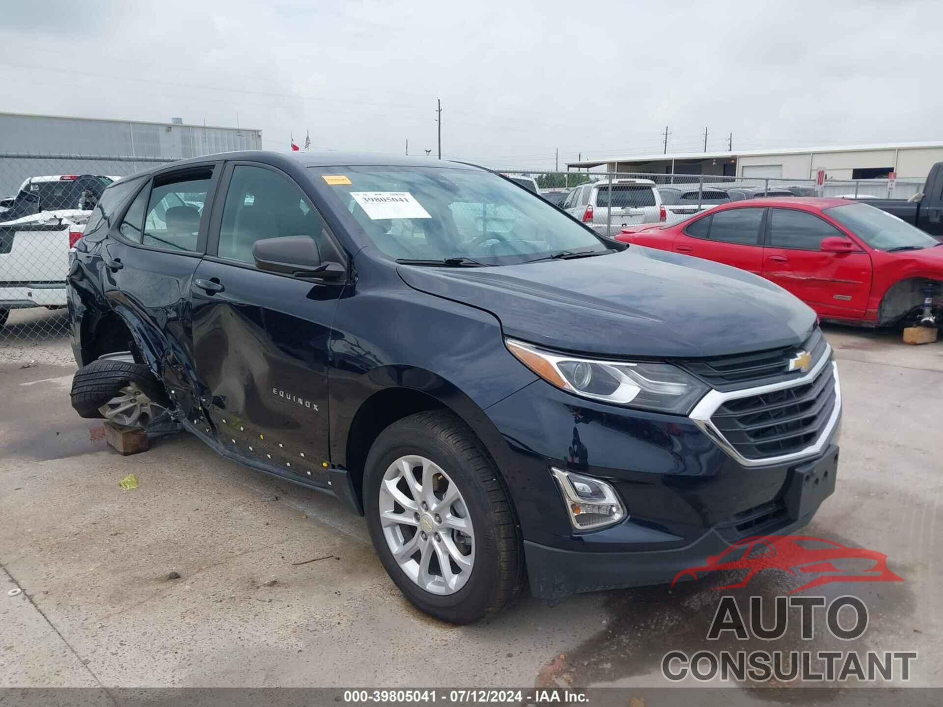 CHEVROLET EQUINOX 2020 - 3GNAXSEV0LS687534