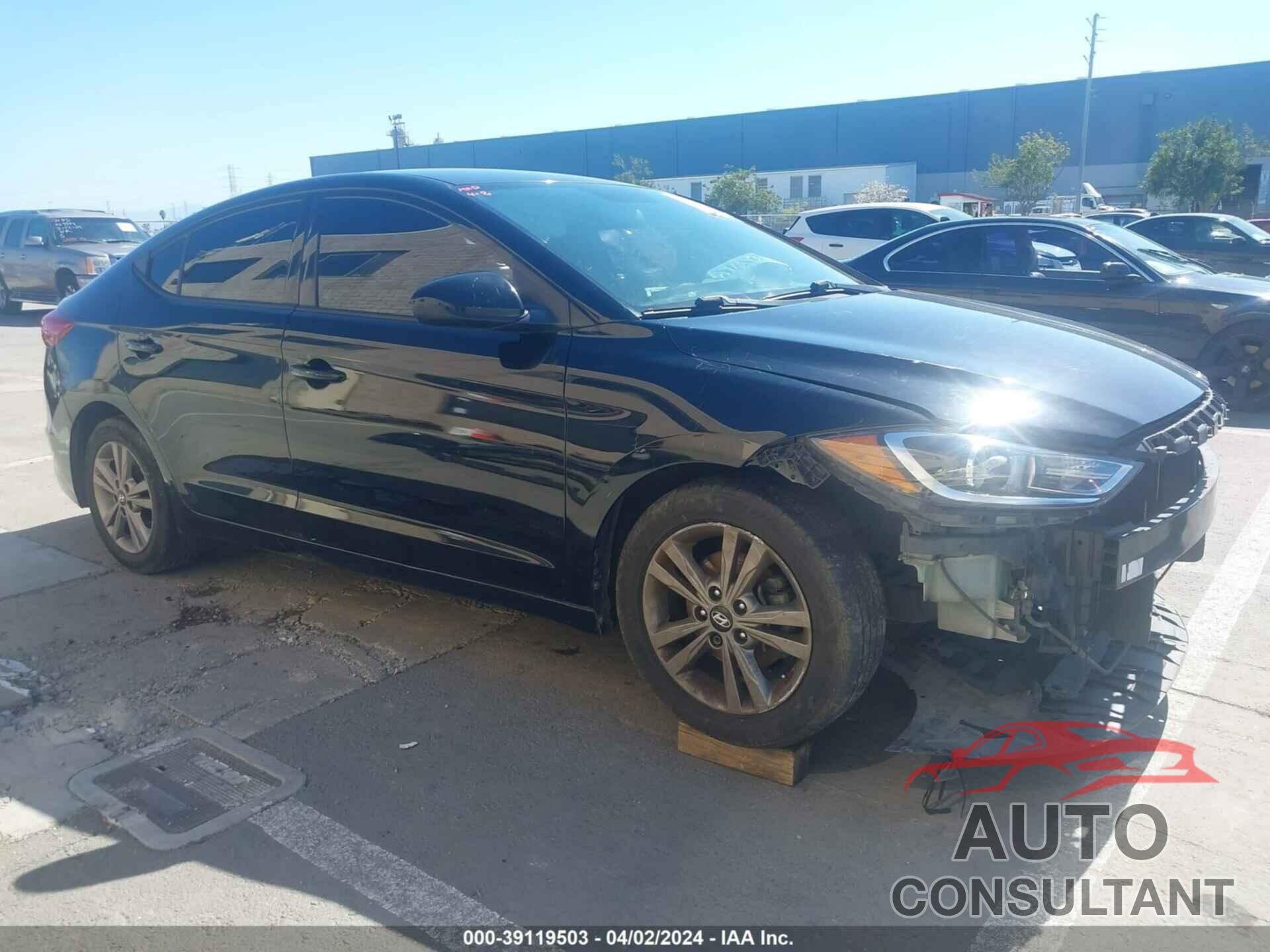 HYUNDAI ELANTRA 2018 - 5NPD84LF1JH219216