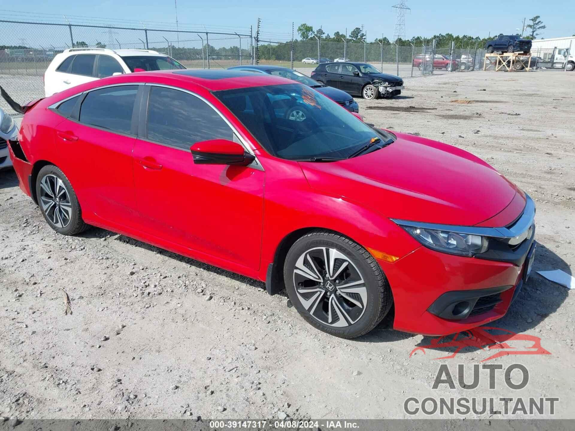 HONDA CIVIC 2017 - 2HGFC1F39HH638149