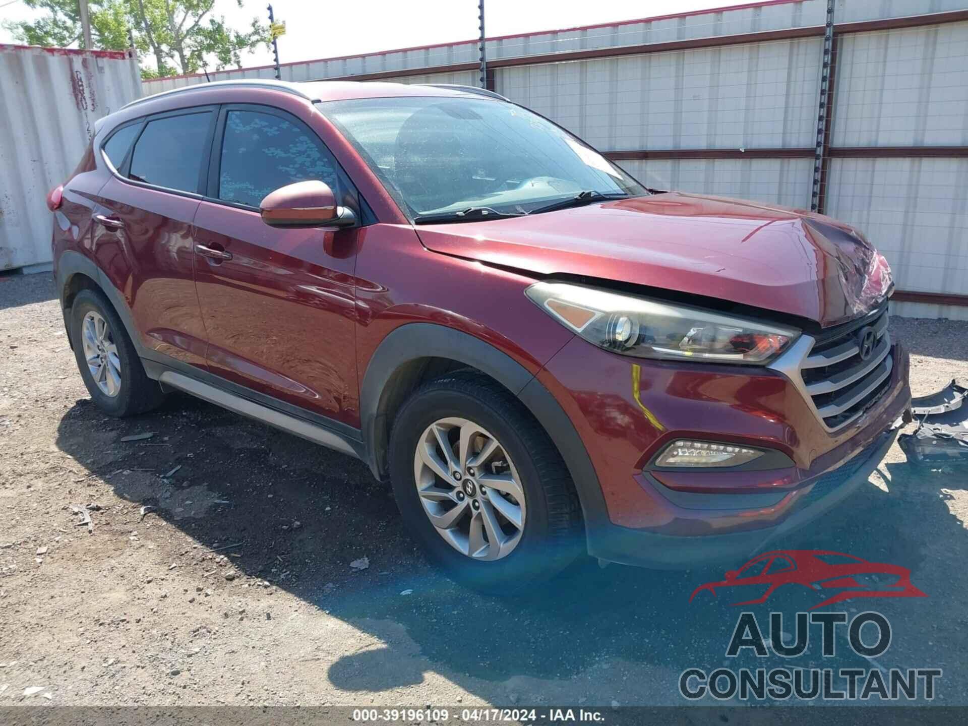 HYUNDAI TUCSON 2017 - KM8J3CA43HU272623